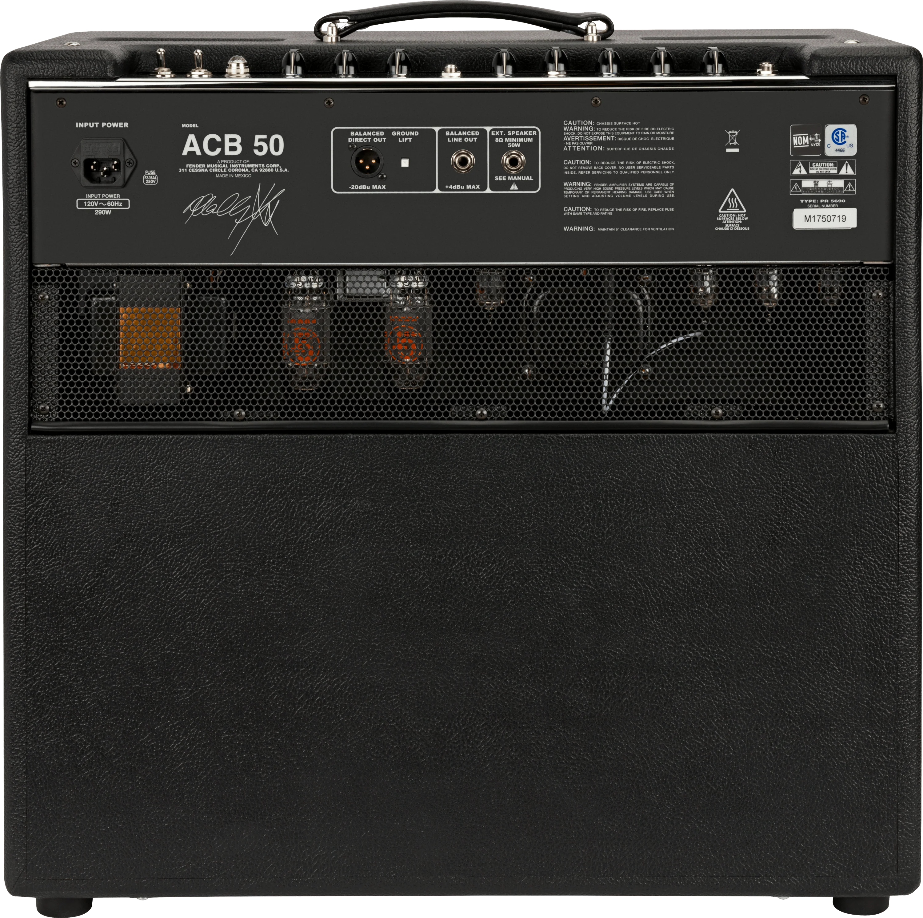 Adam Clayton ACB 50 Bass Amplifier - Image 2