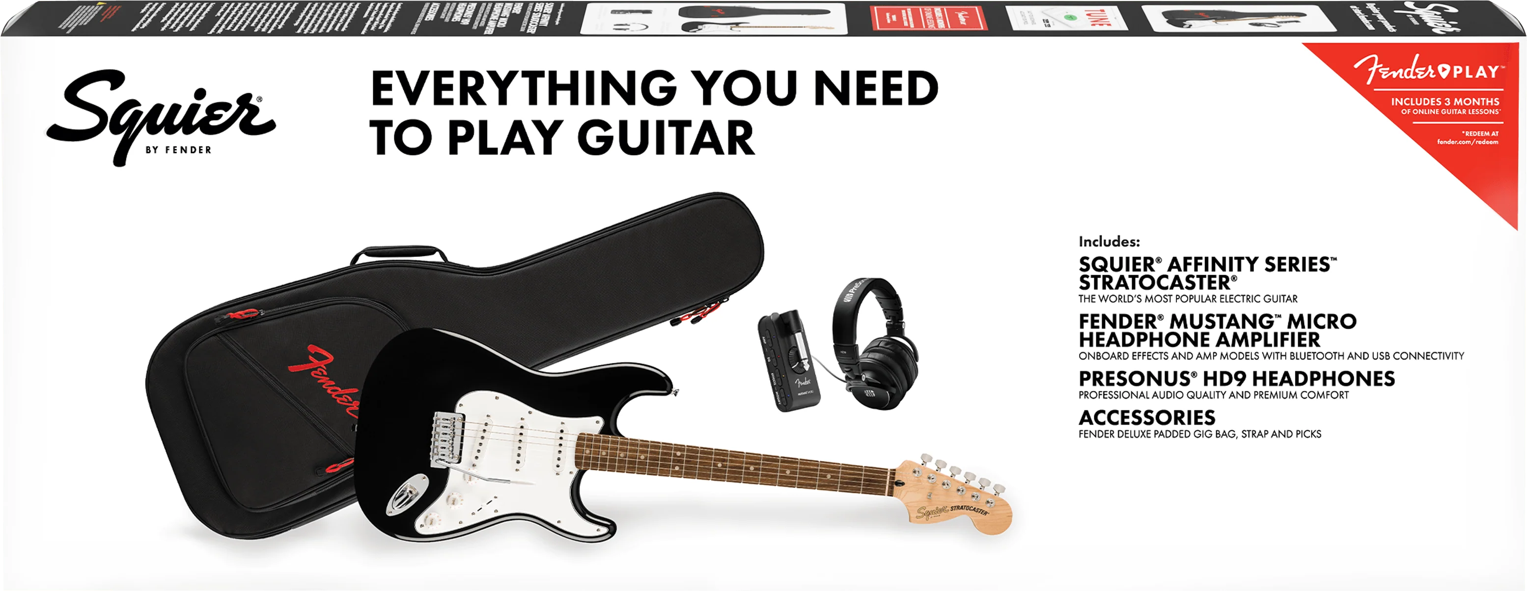 Affinity Series® Stratocaster® Mustang™ Micro Pack - Image 8