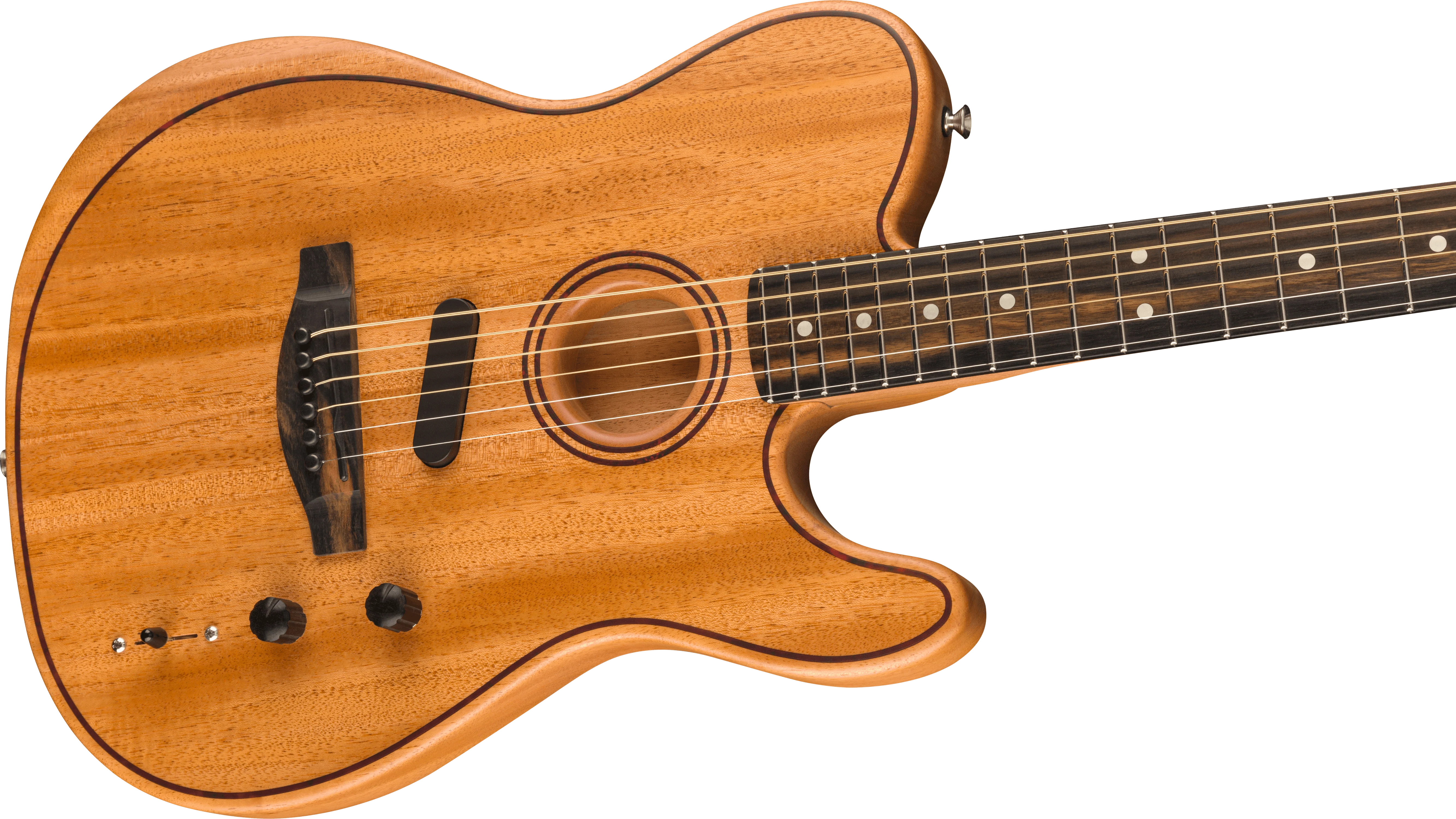American Acoustasonic® Telecaster® All-Mahogany - Image 5