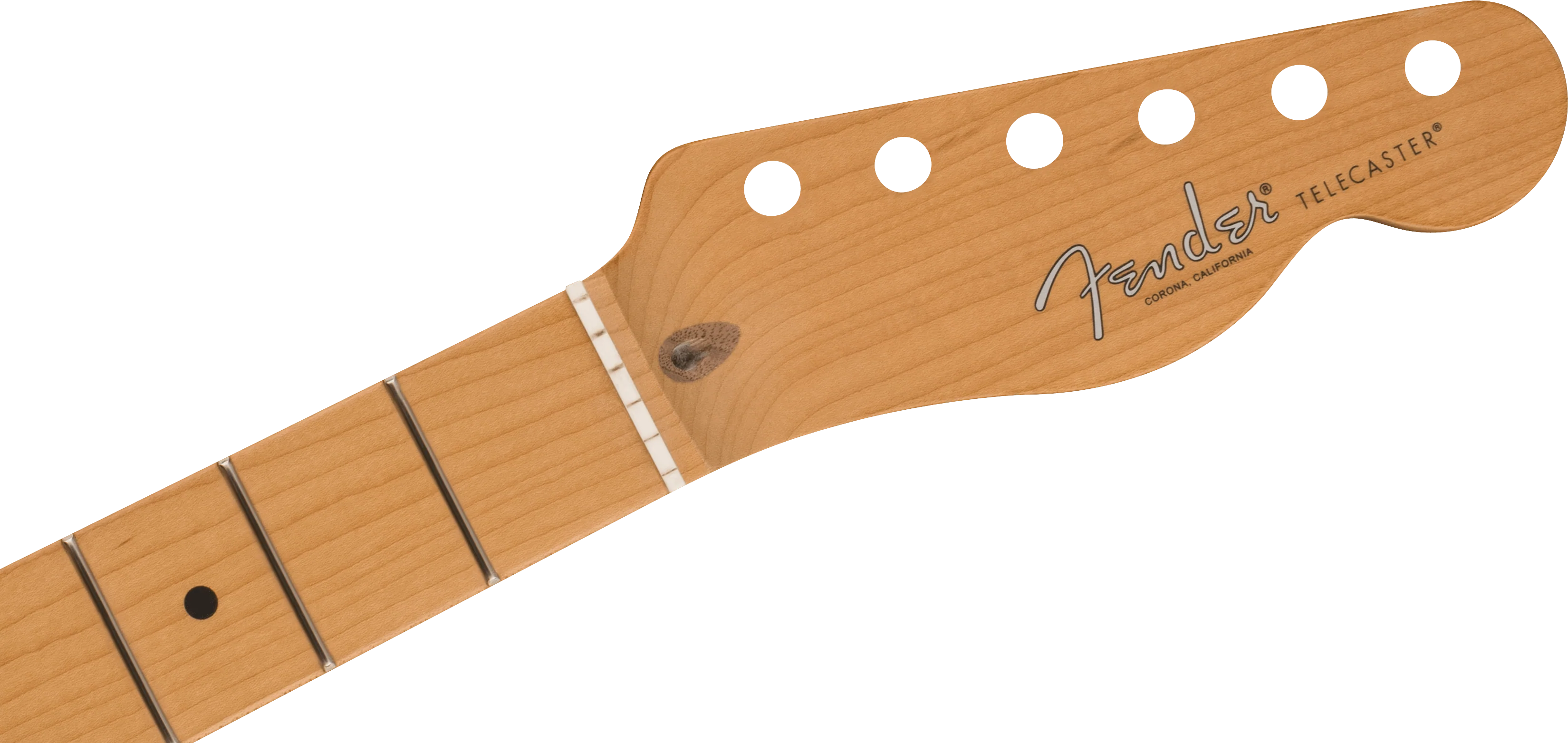 American Pro II Tele Neck, 22 Narrow Tall Frets, 9.5", Roasted Maple - Image 3