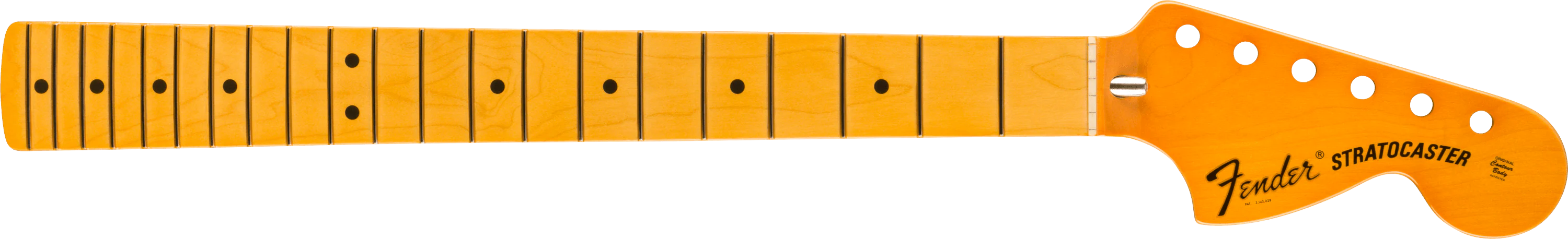 American Vintage II 1973 Stratocaster Neck, 21 Vintage Tall Frets, 7.25" Radius - Image 3