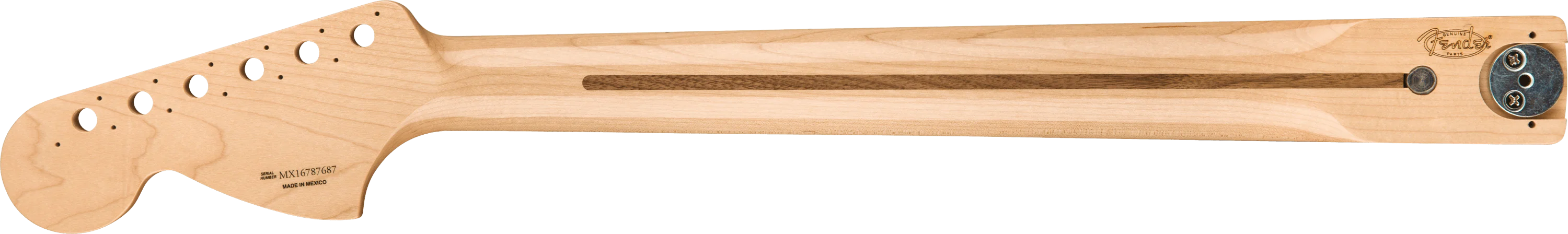 Classic Series '72 Tele® Deluxe Neck, 3-Bolt Mount, 21 Medium Jumbo Frets - Maple Fingerboard - Image 2