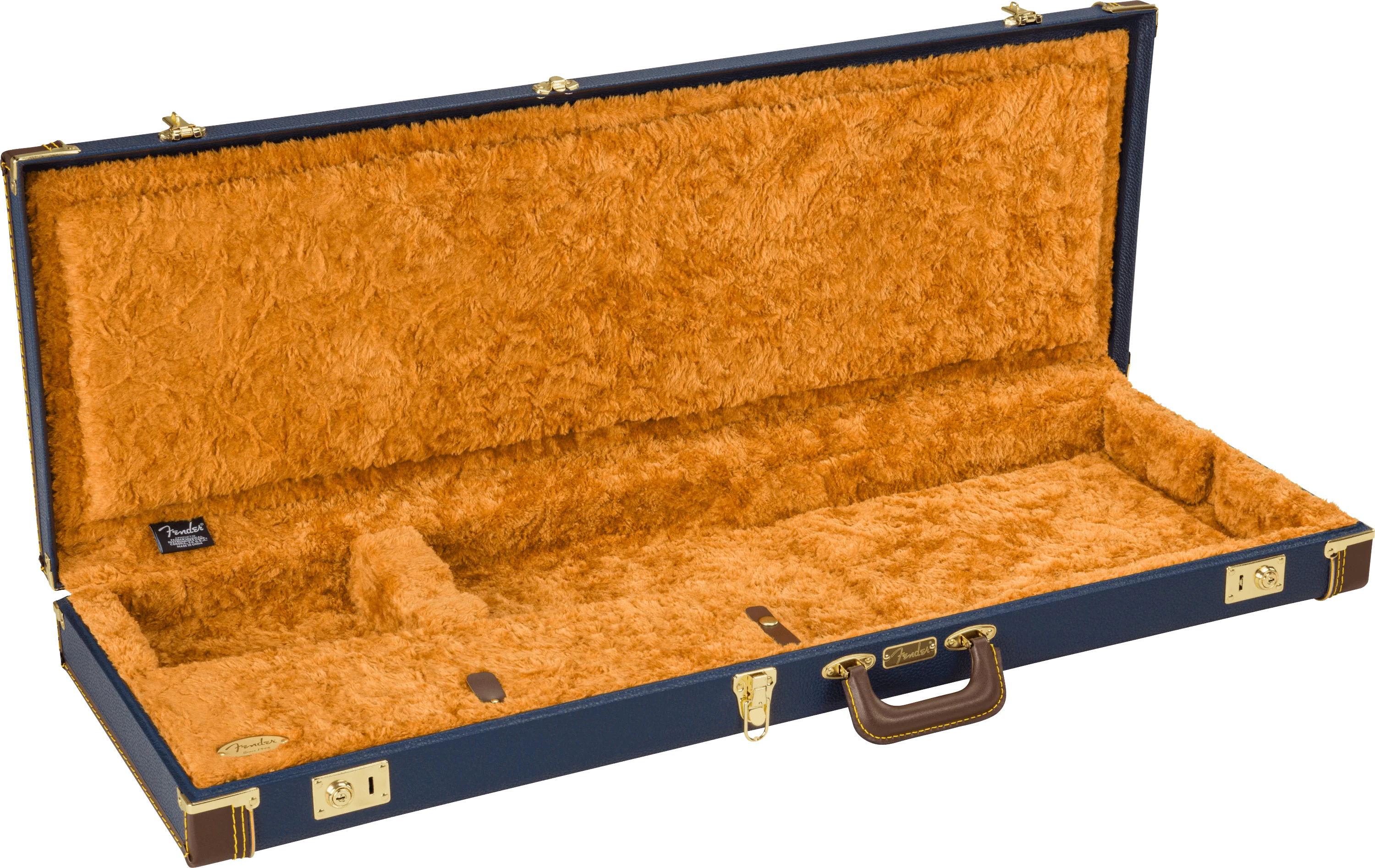 Classic Series Wood Case Stratocaster®/Telecaster®, Navy Blue - Image 4