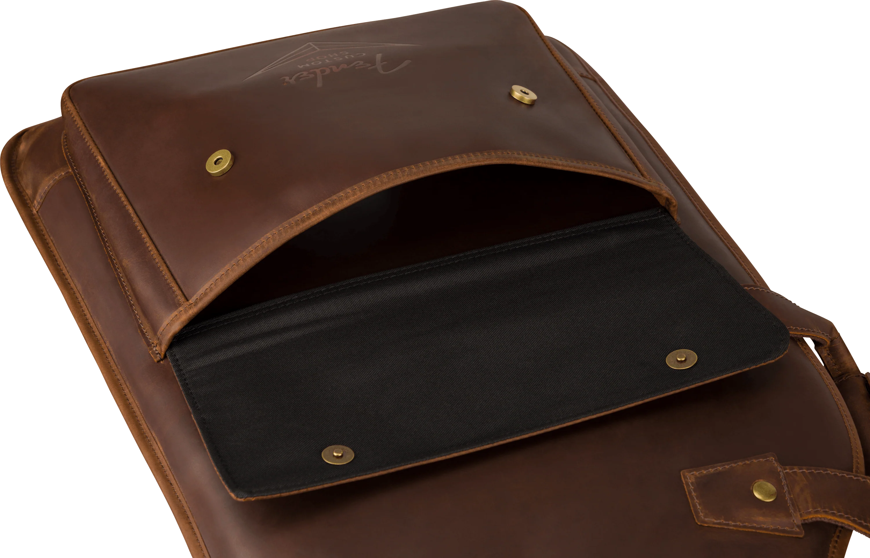 Custom Shop Leather Gig Bag - Image 5