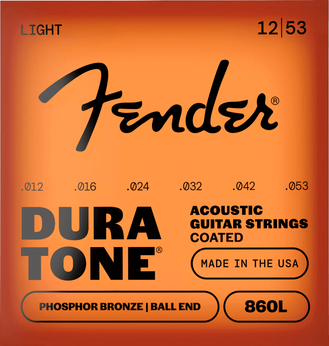 Dura-Tone® 860 Coated Phosphor Bronze Acoustic Guitar Strings - Image 4