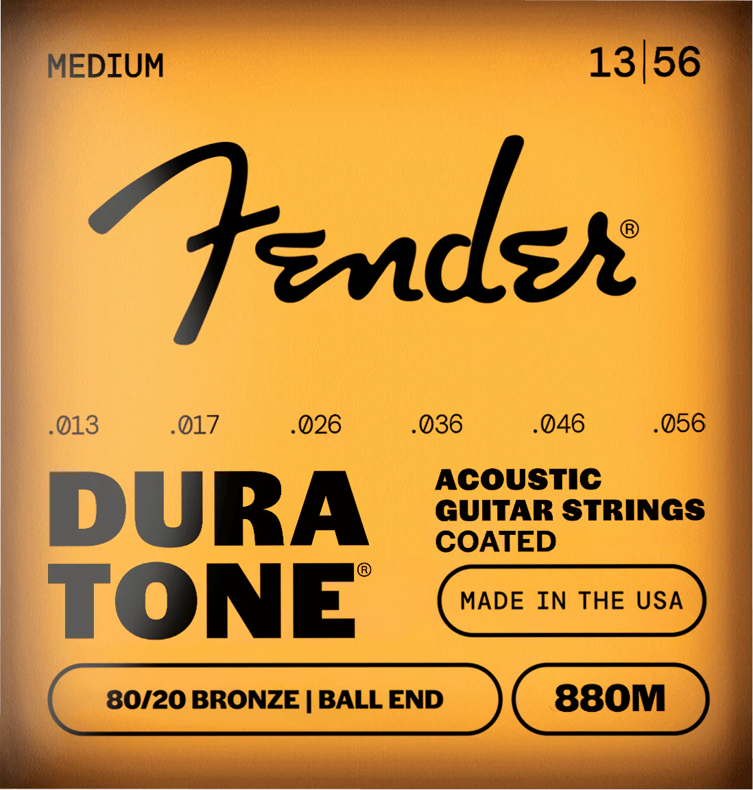 Dura-Tone® 880 Coated 80/20 Bronze Acoustic Guitar Strings - Image 5