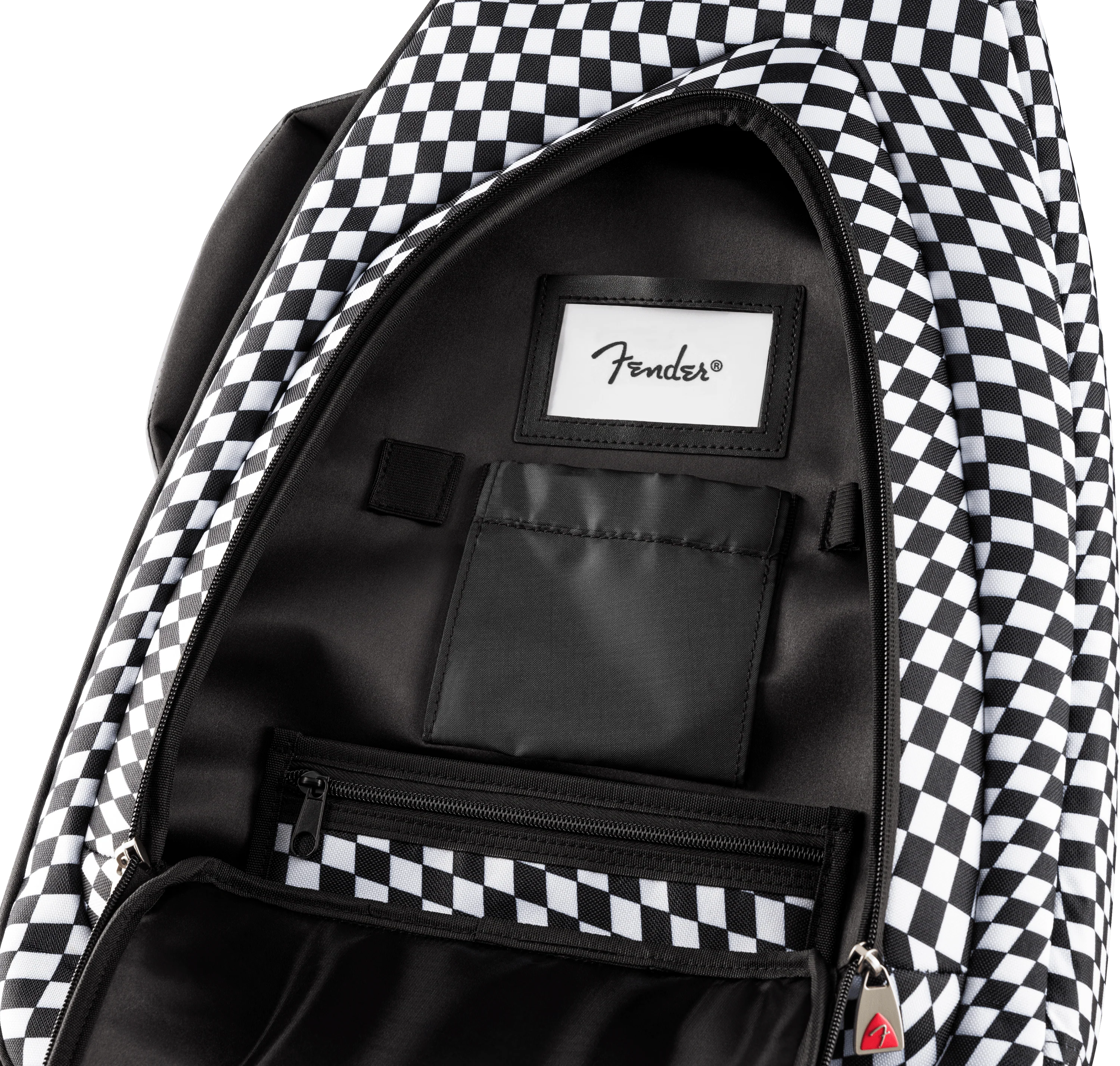 FE620 Electric Guitar Gig Bag, Wavy Checkerboard - Image 4