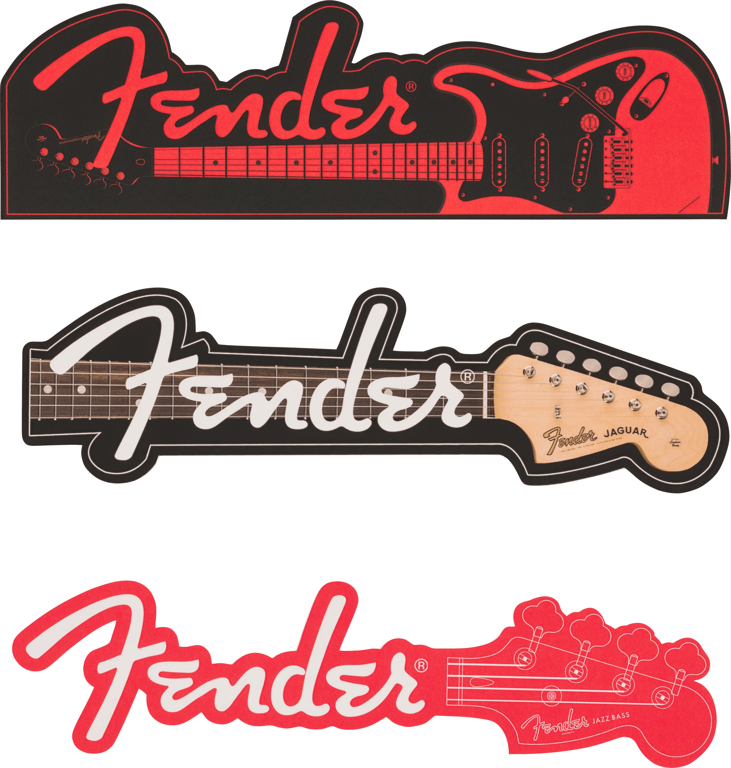 Fender® Bookmarks, Set of 3