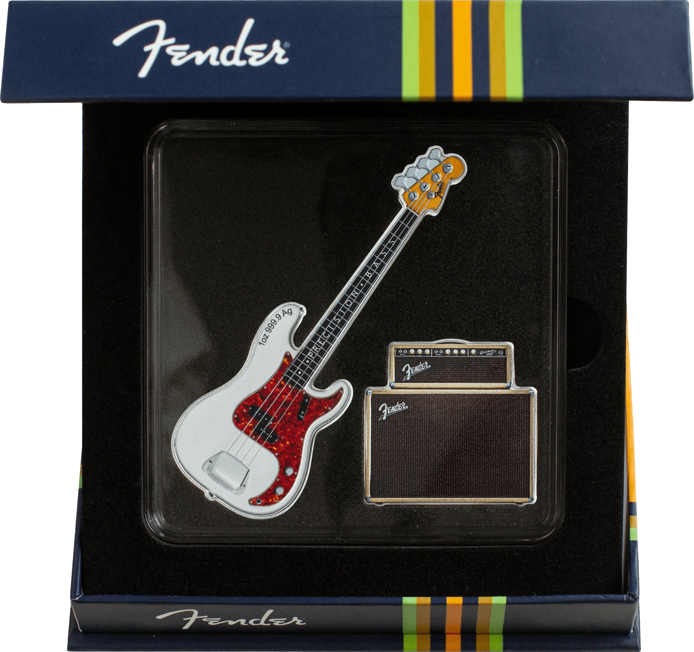 Fender™ Dynamic Duo Silver Coin Set - Image 10