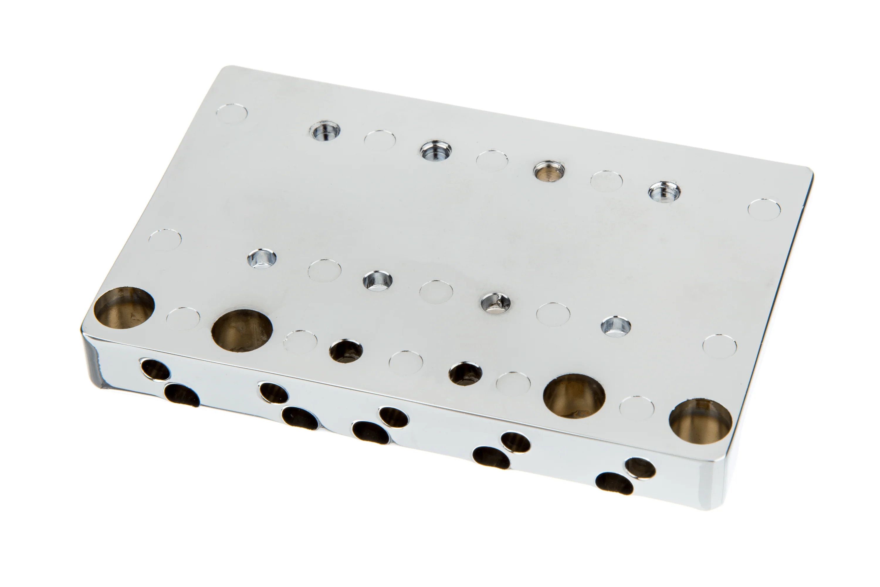 Fender® HiMass™ 5-String Bass Wide Bridge Assembly With Zinc Saddles - Image 2