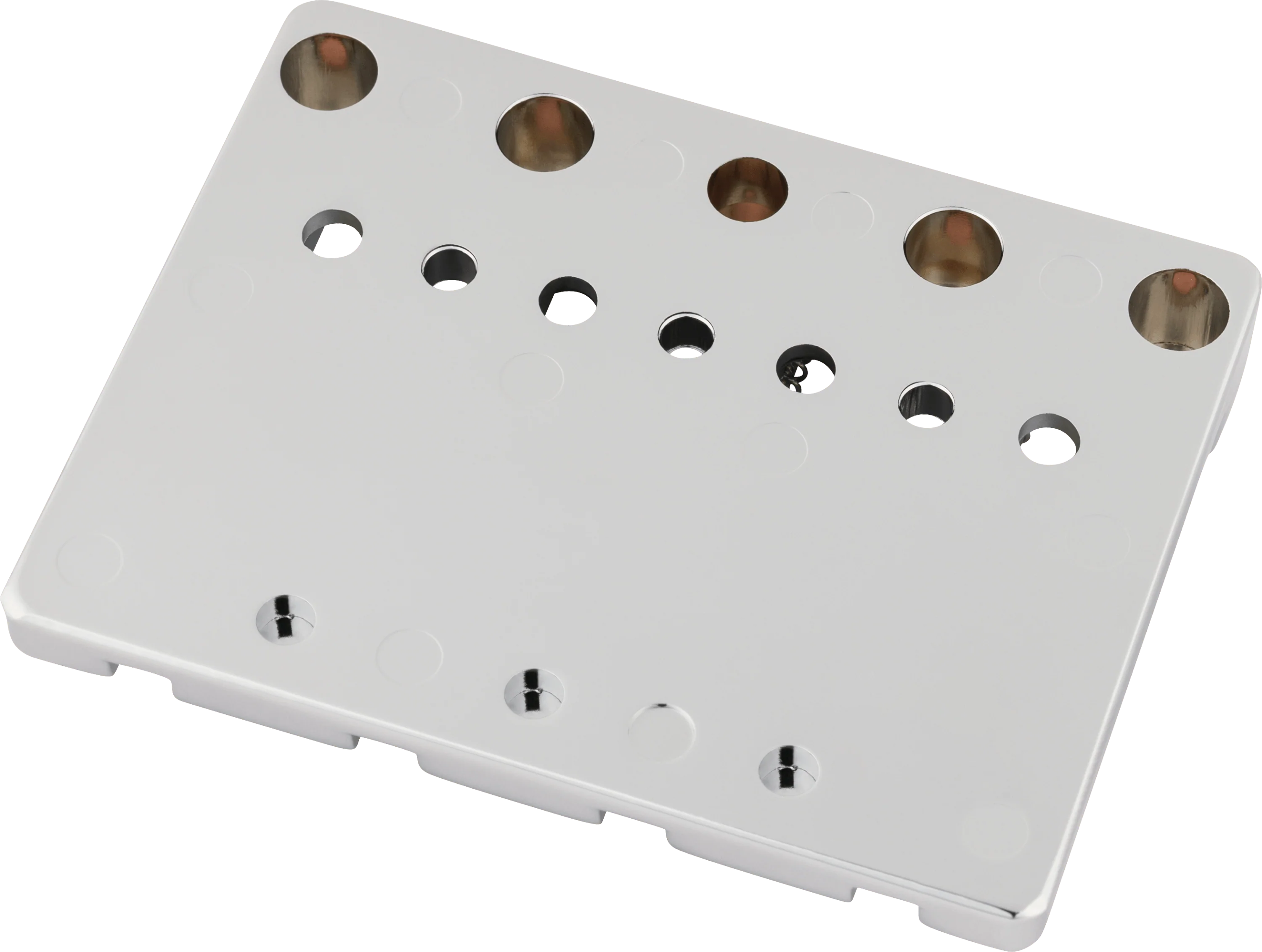 Fender® HiMass™ String-Through 4-String Bass Bridge Assembly With Brass Saddles - Image 2