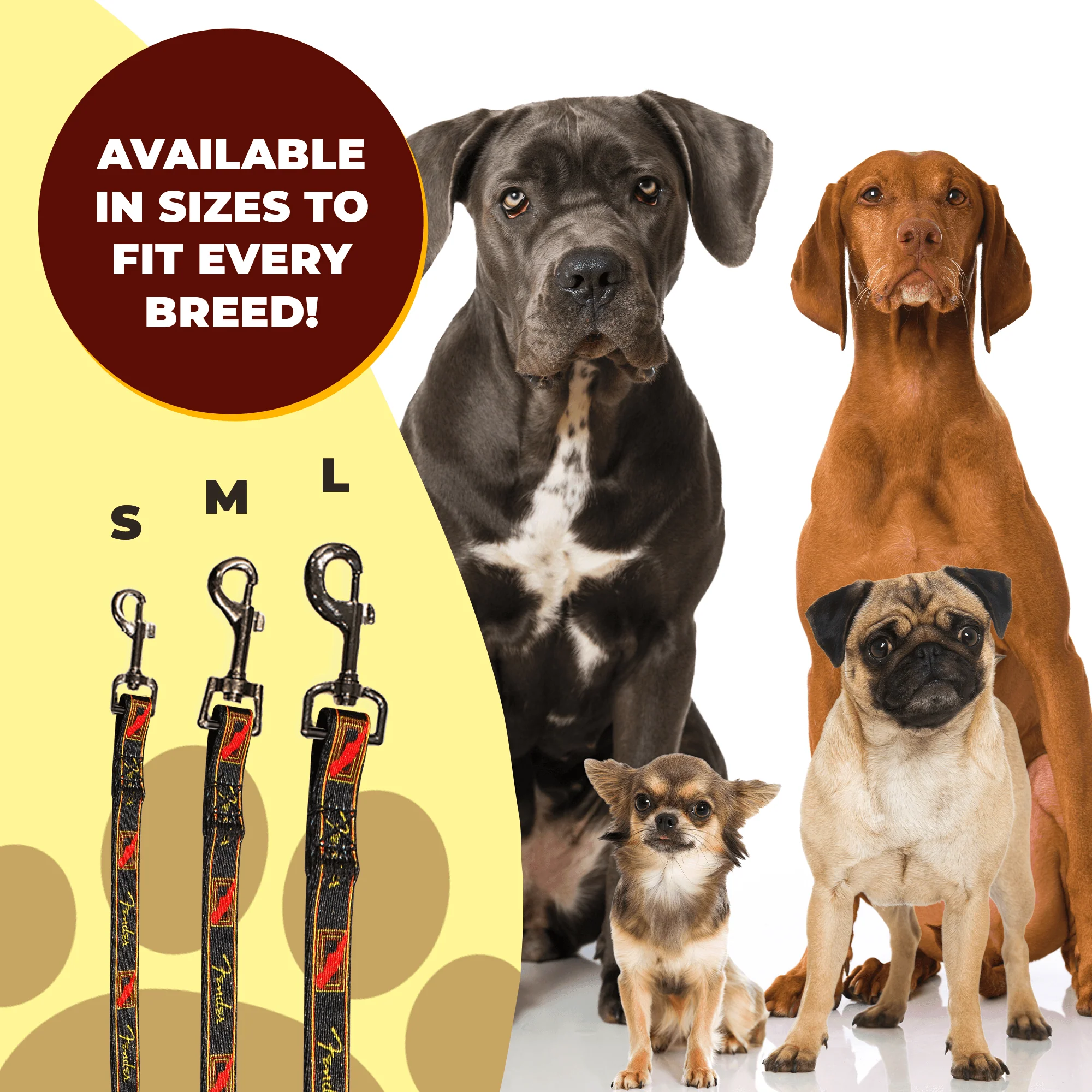 Fender® Monogram Logo Dog Leash - Image 7