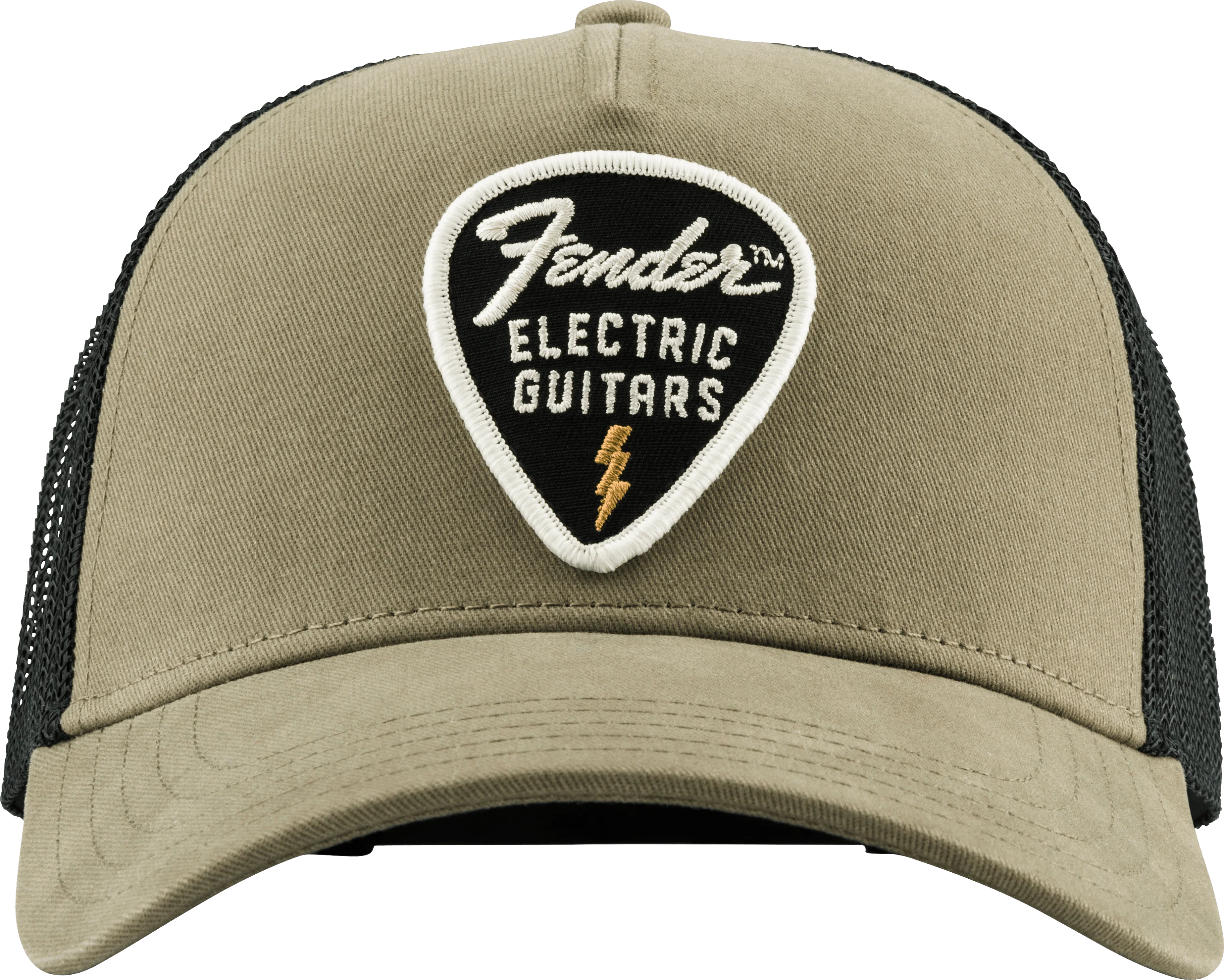 Fender® Snap Back Pick Patch Hat, Olive - Image 2