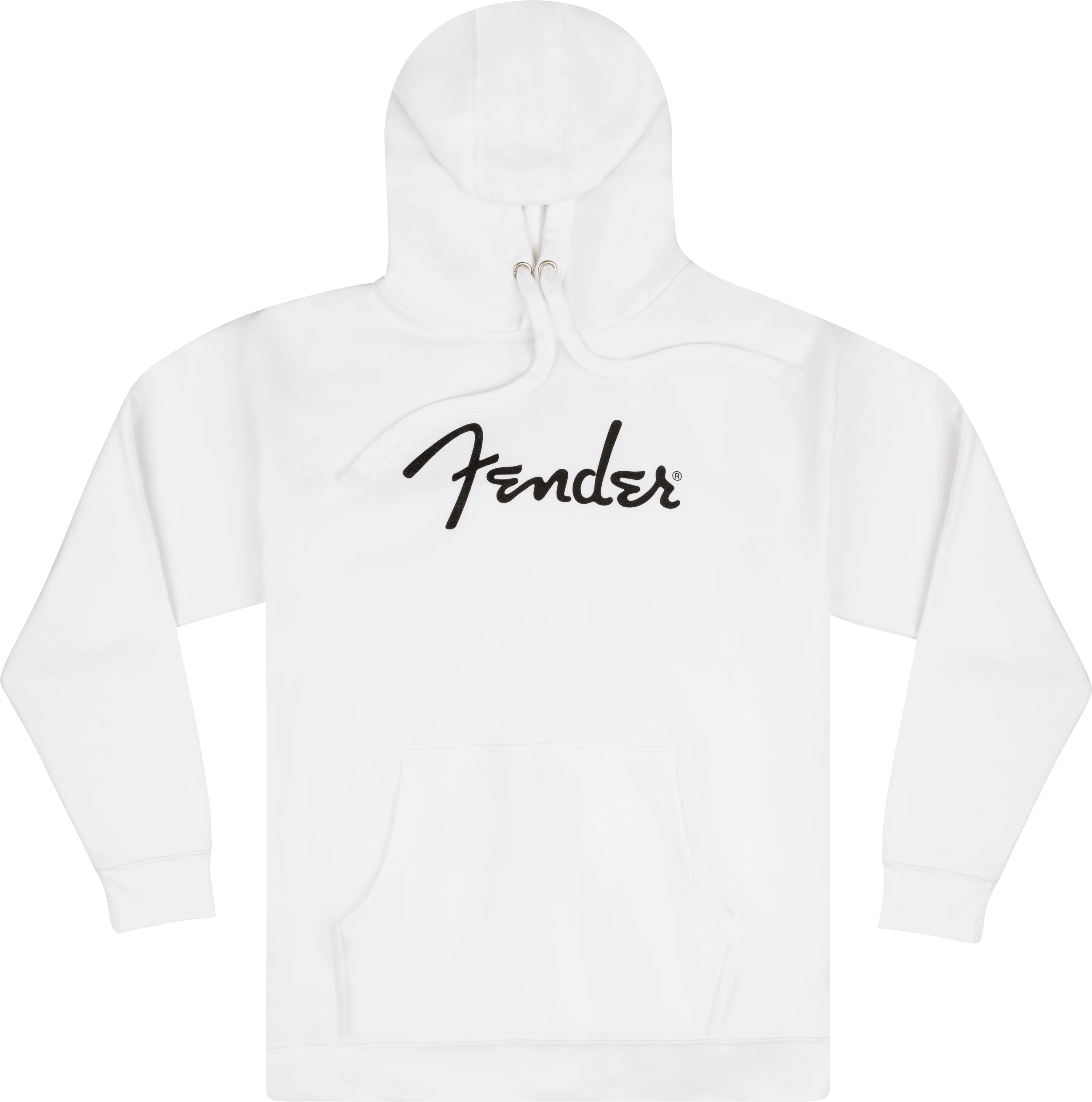 Fender® Spaghetti Logo Hoodie, Olympic White - Image 3