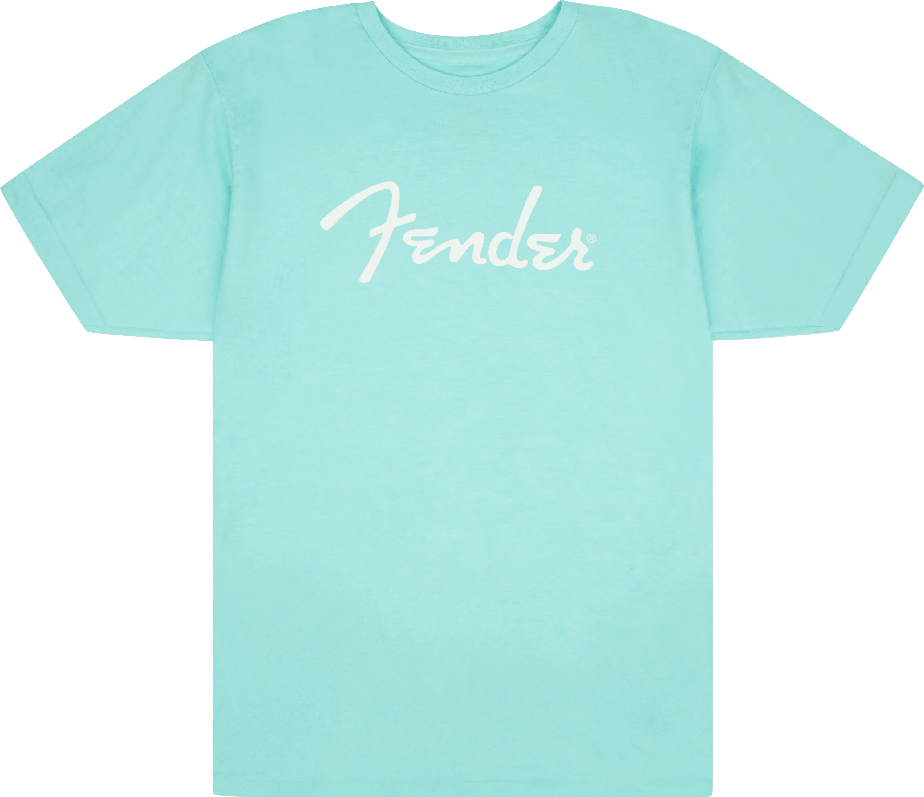Fender® Spaghetti Logo T-Shirt, Daphne Blue - Image 11