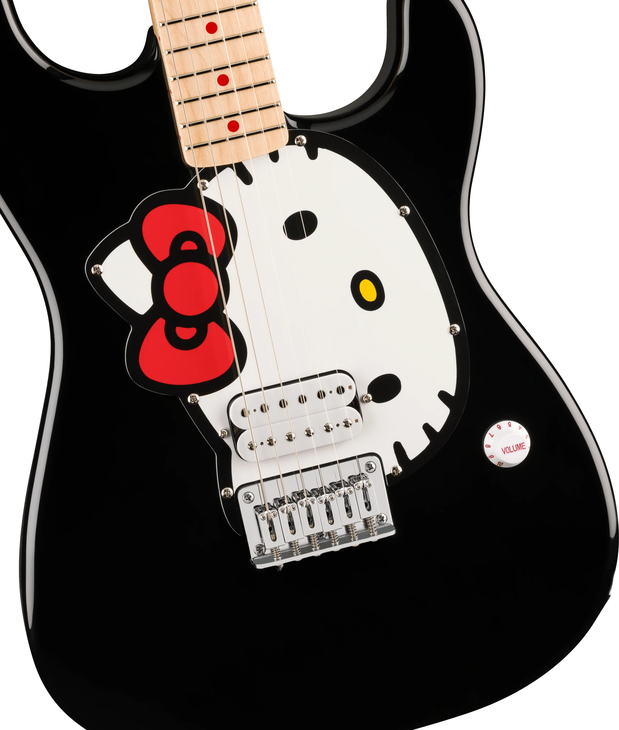 Fender® x Hello Kitty® Black Stratocaster® - Image 3