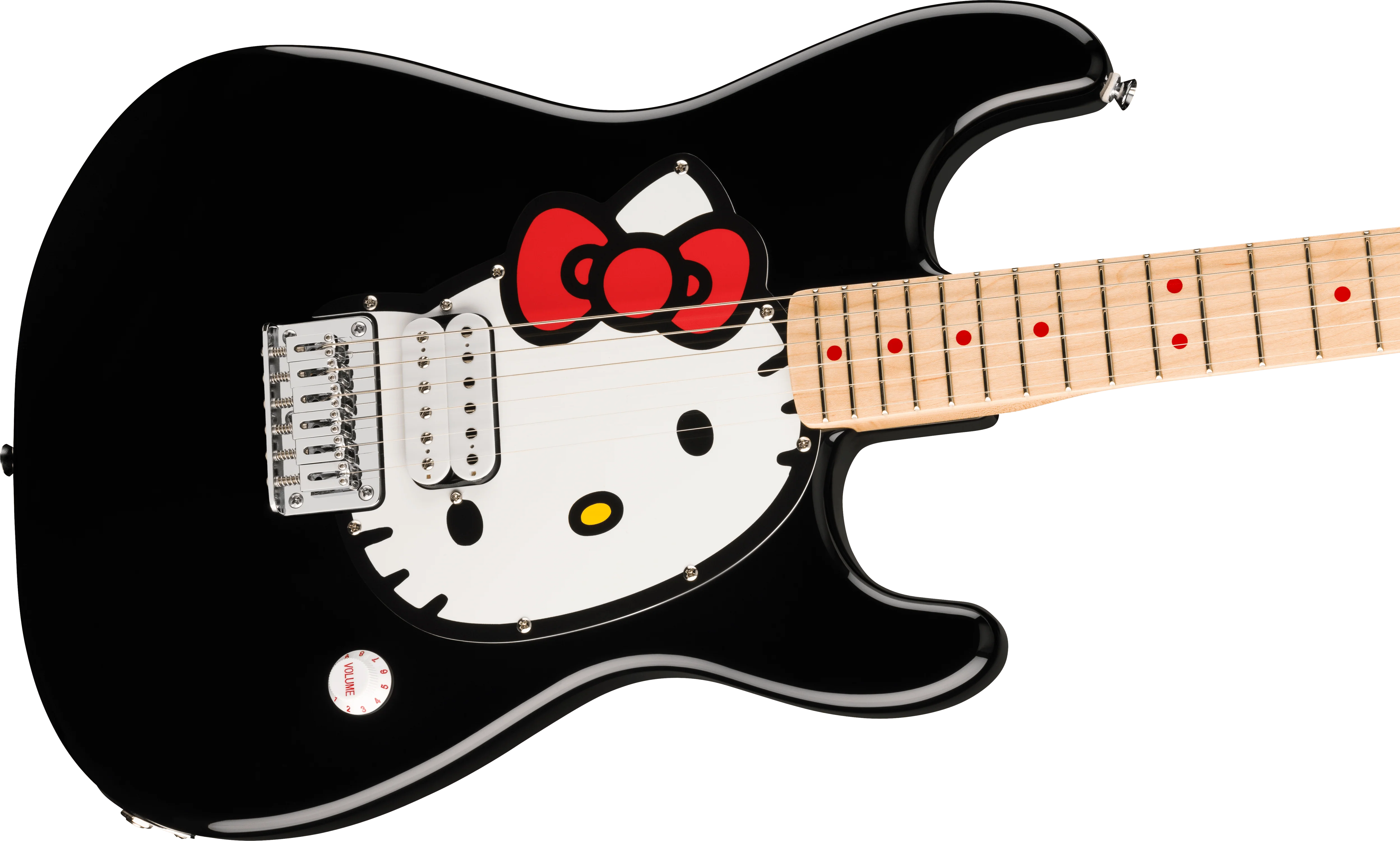 Fender® x Hello Kitty® Black Stratocaster® - Image 4