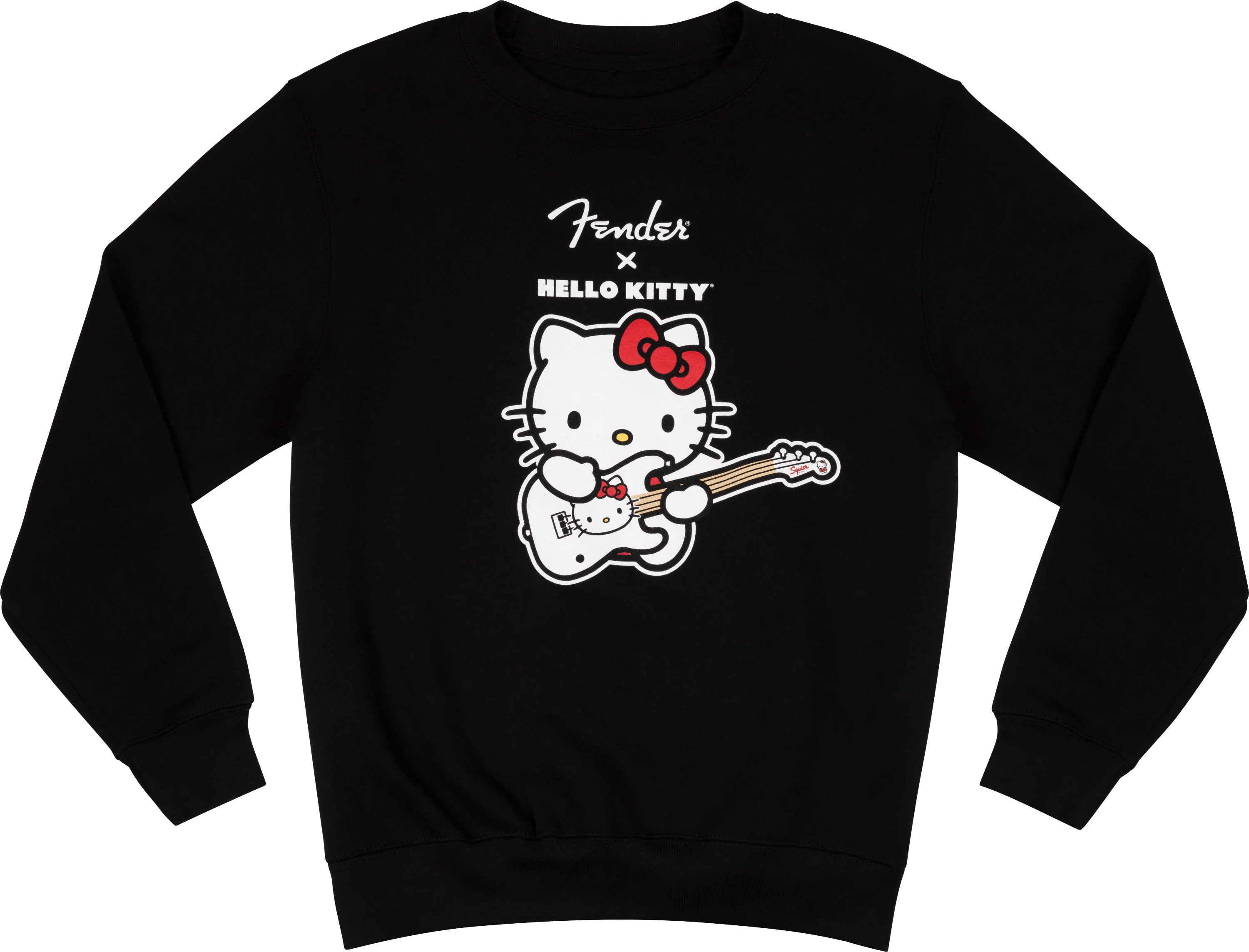 Fender® x Hello Kitty® Crewneck Logo Sweatshirt
