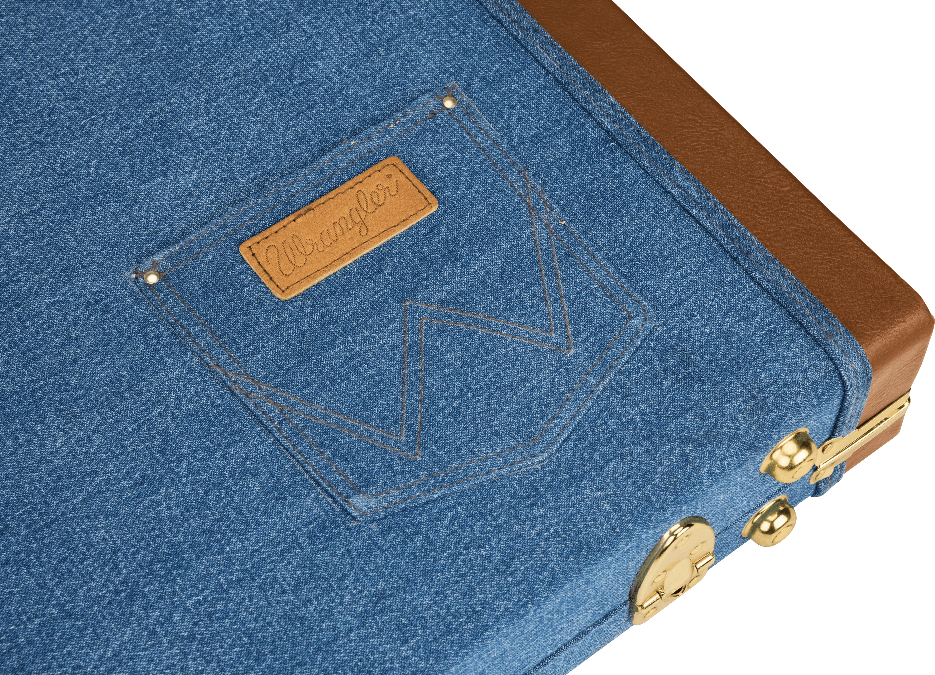 Fender® x Wrangler® Denim Case, Stratocaster®/Telecaster® - Image 5