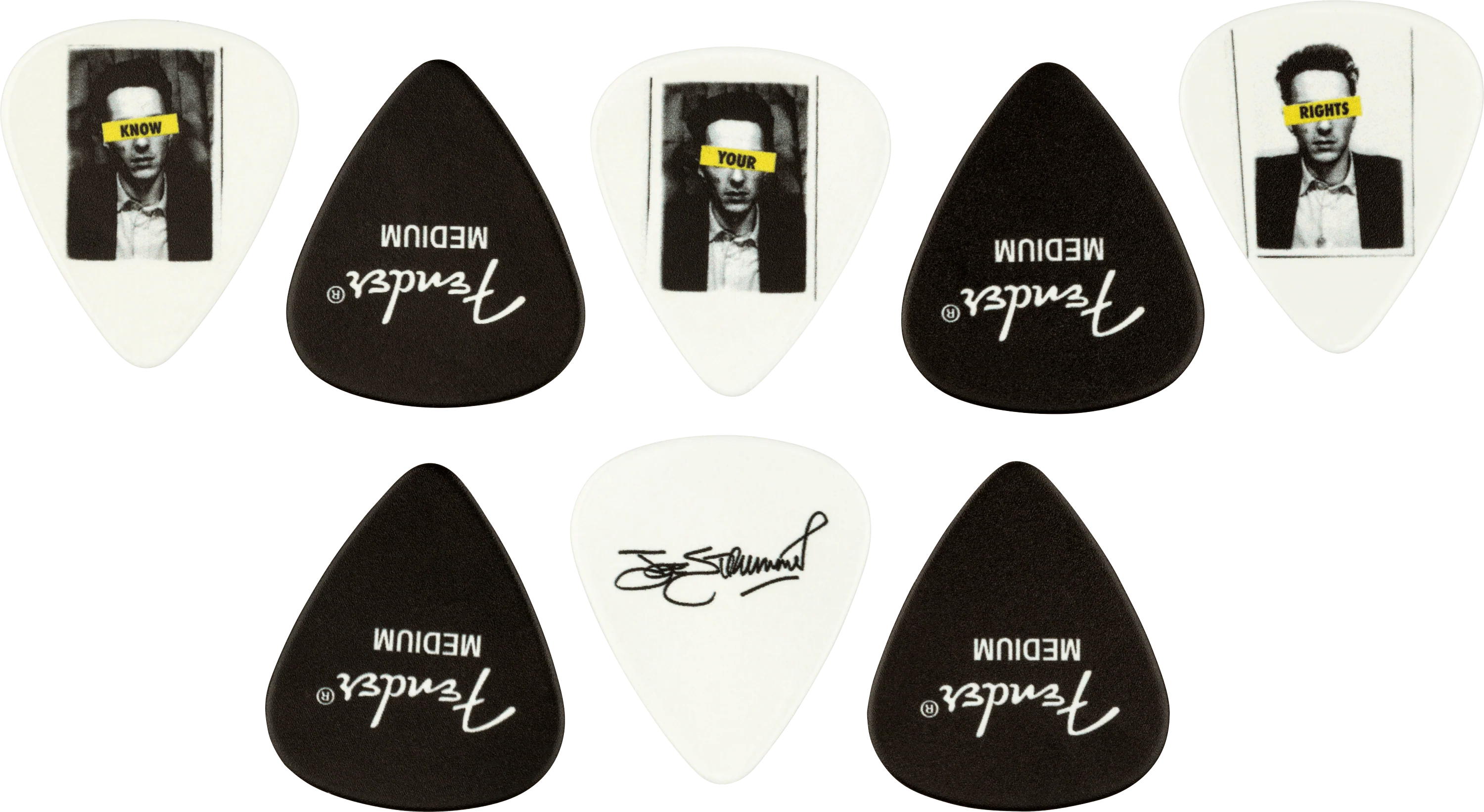 Joe Strummer Pick Tin, Medium - 8 Pack - Image 3