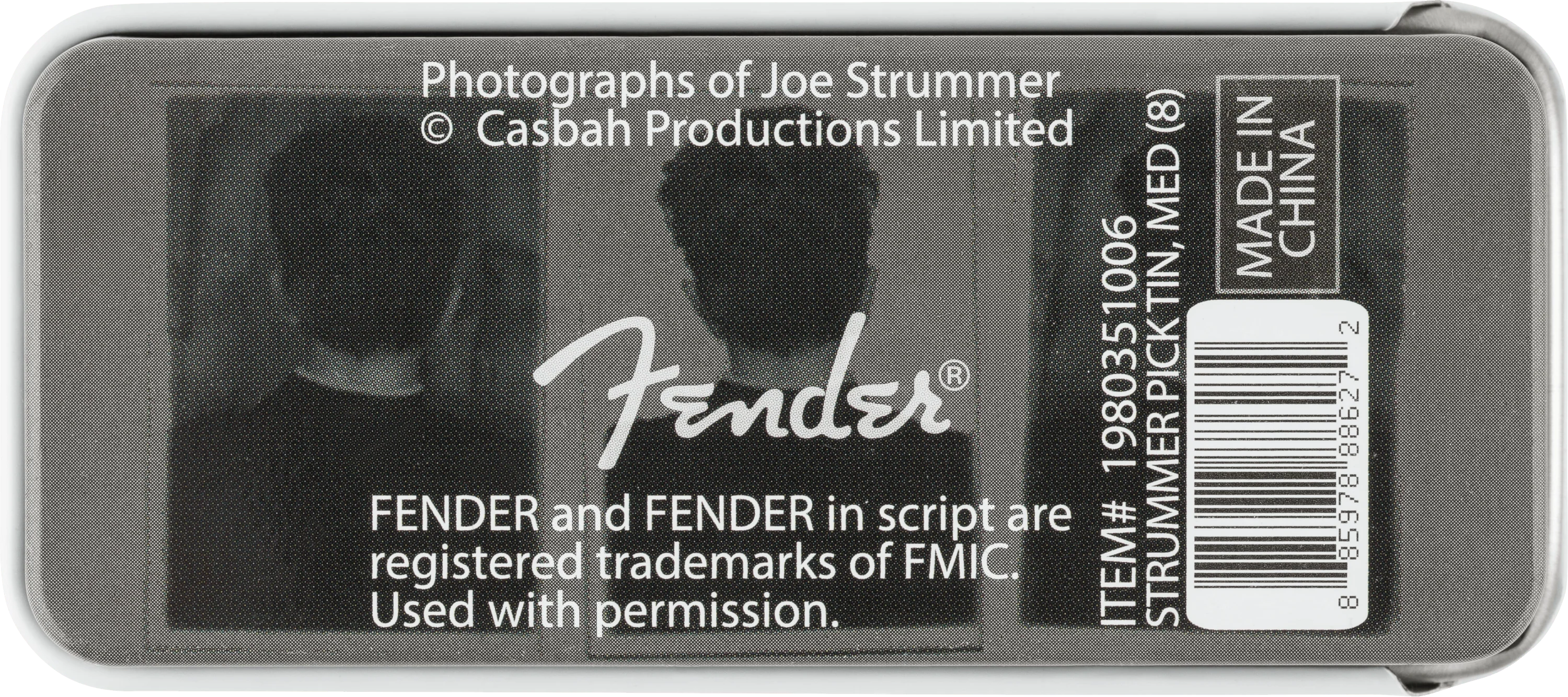 Joe Strummer Pick Tin, Medium - 8 Pack - Image 4
