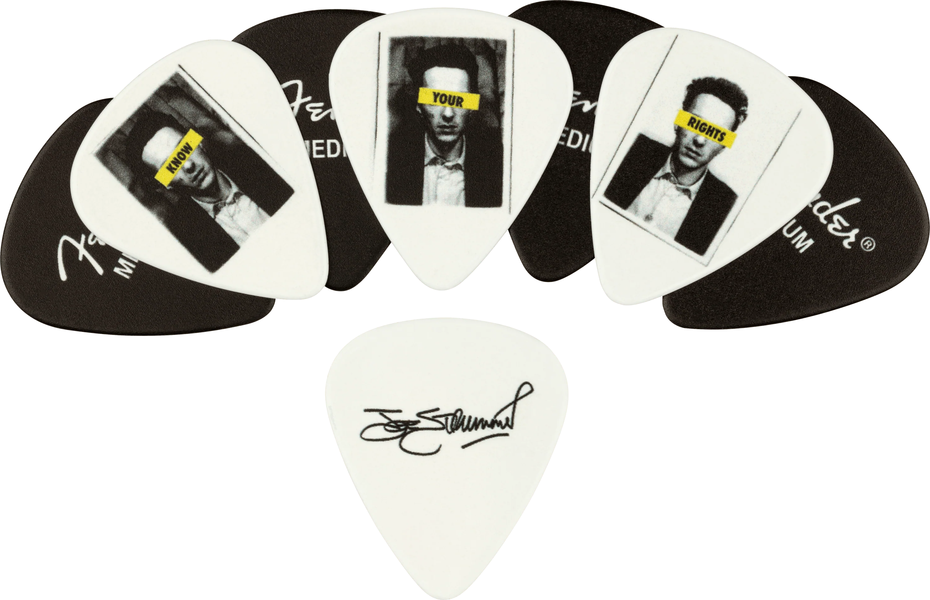 Joe Strummer Pick Tin, Medium - 8 Pack - Image 5
