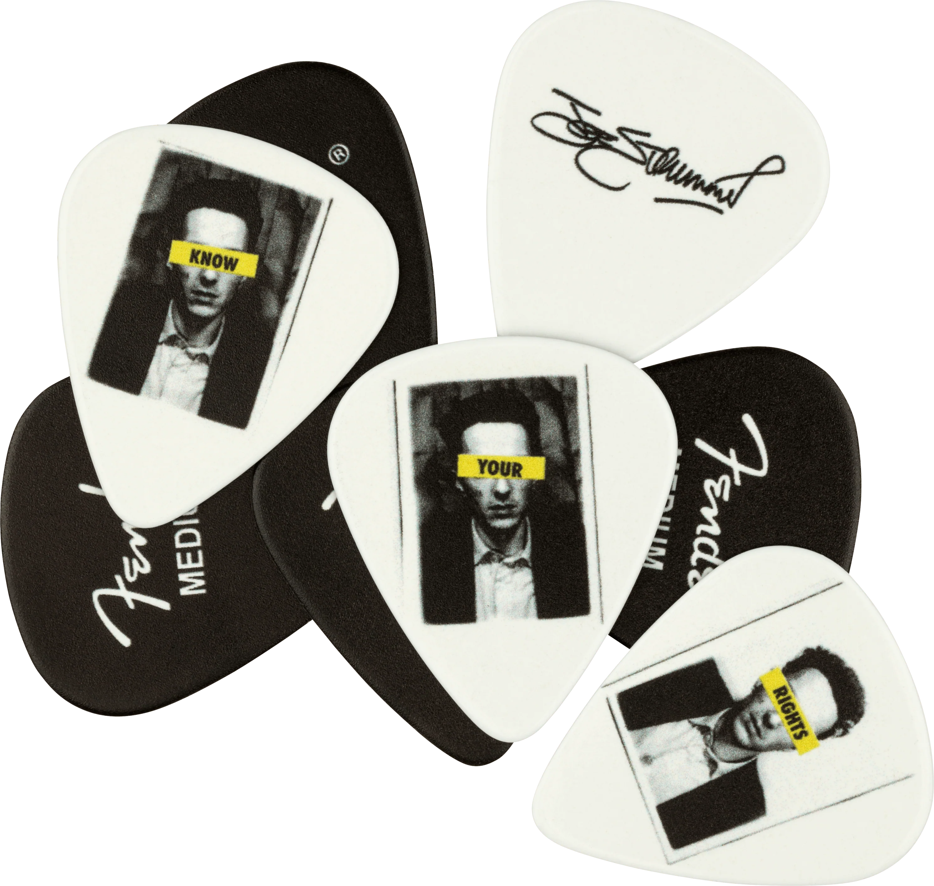 Joe Strummer Pick Tin, Medium - 8 Pack - Image 6