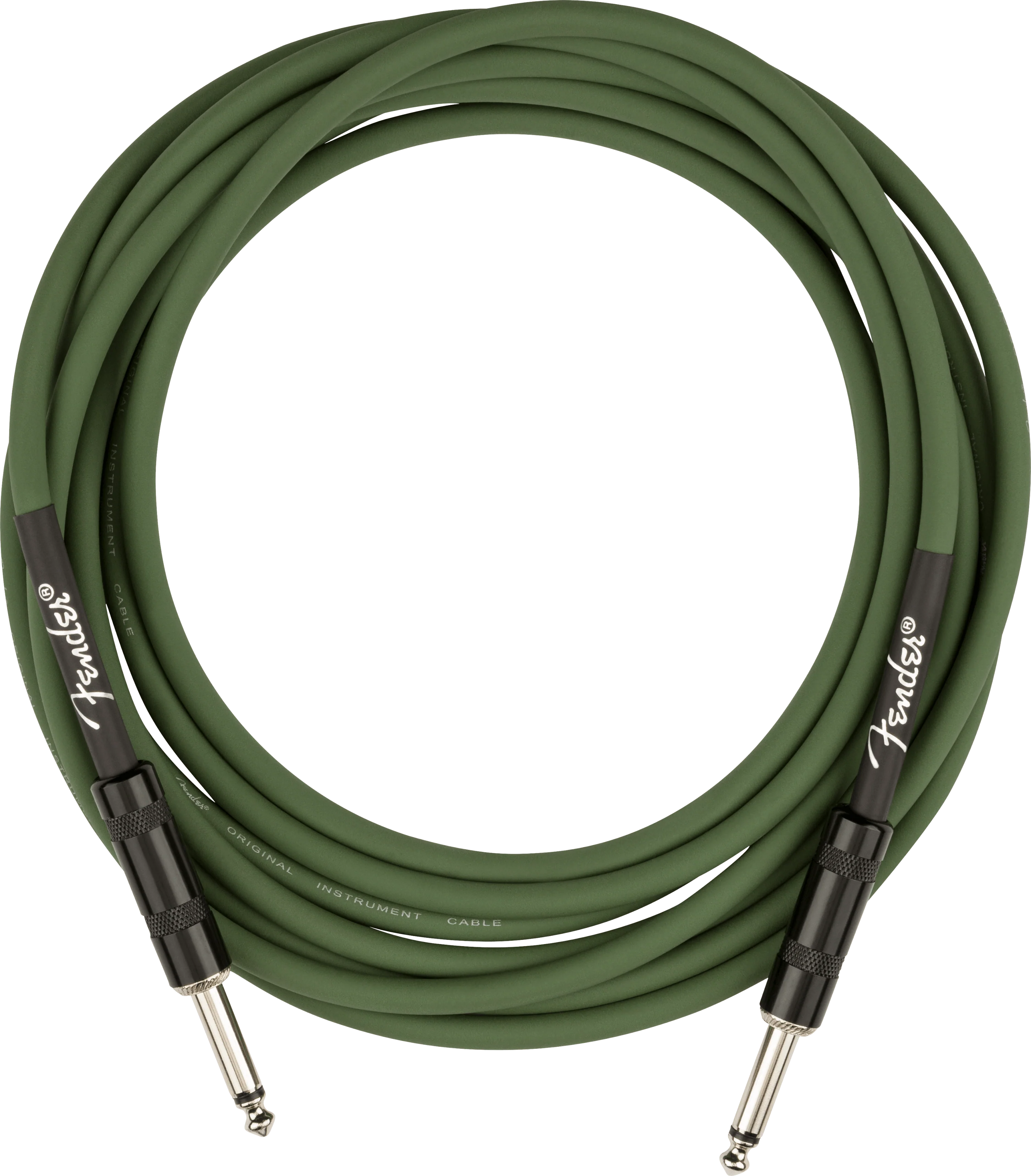 Joe Strummer Pro 13' Instrument Cable, Drab Green - Image 2
