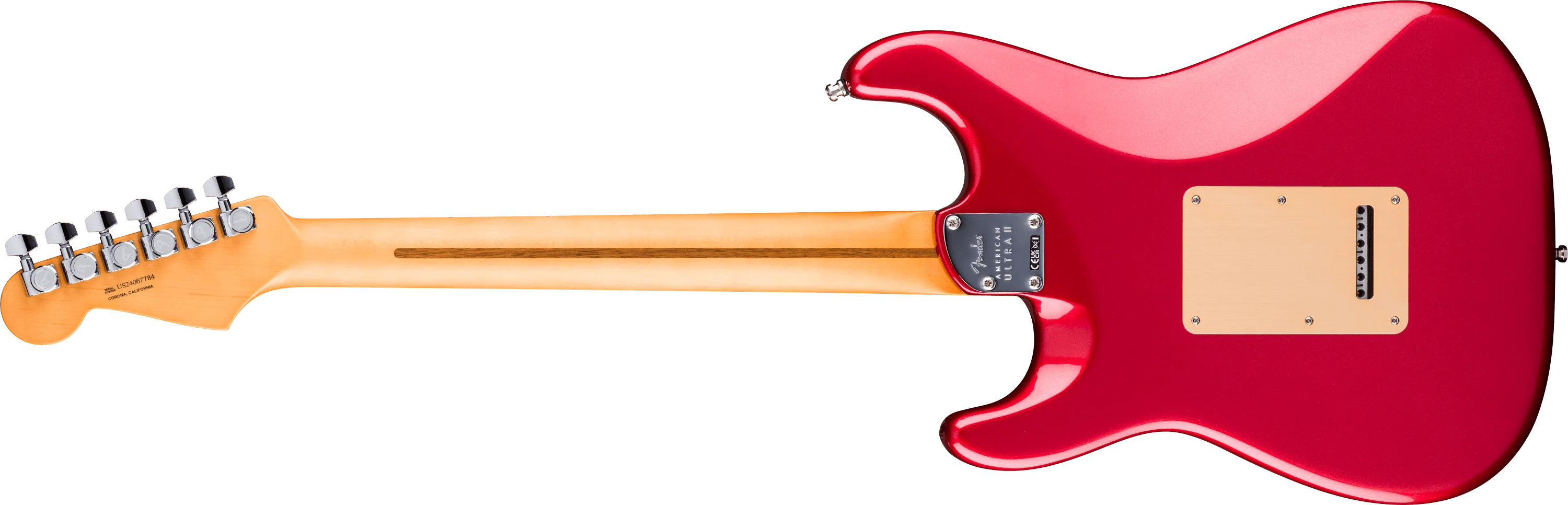 Limited Edition American Ultra II Stratocaster® HSS, Sinister Red - Image 2