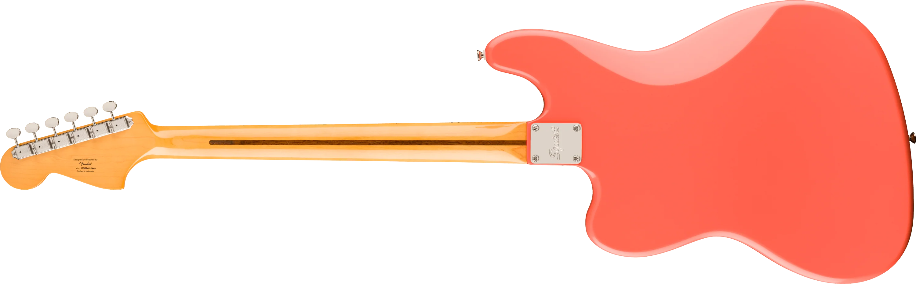 Limited Edition Classic Vibe™ Bass VI, Mint Pickguard, Tahitian Coral - Image 2