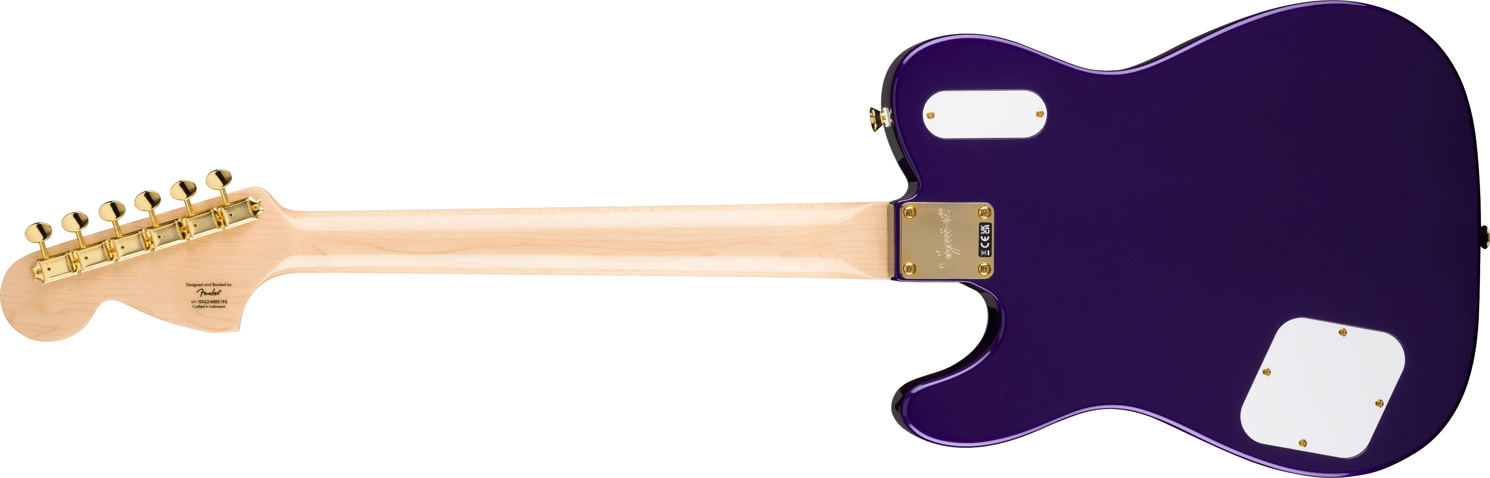Limited Edition Paranormal Troublemaker Telecaster® Deluxe, Purple Metallic - Image 2