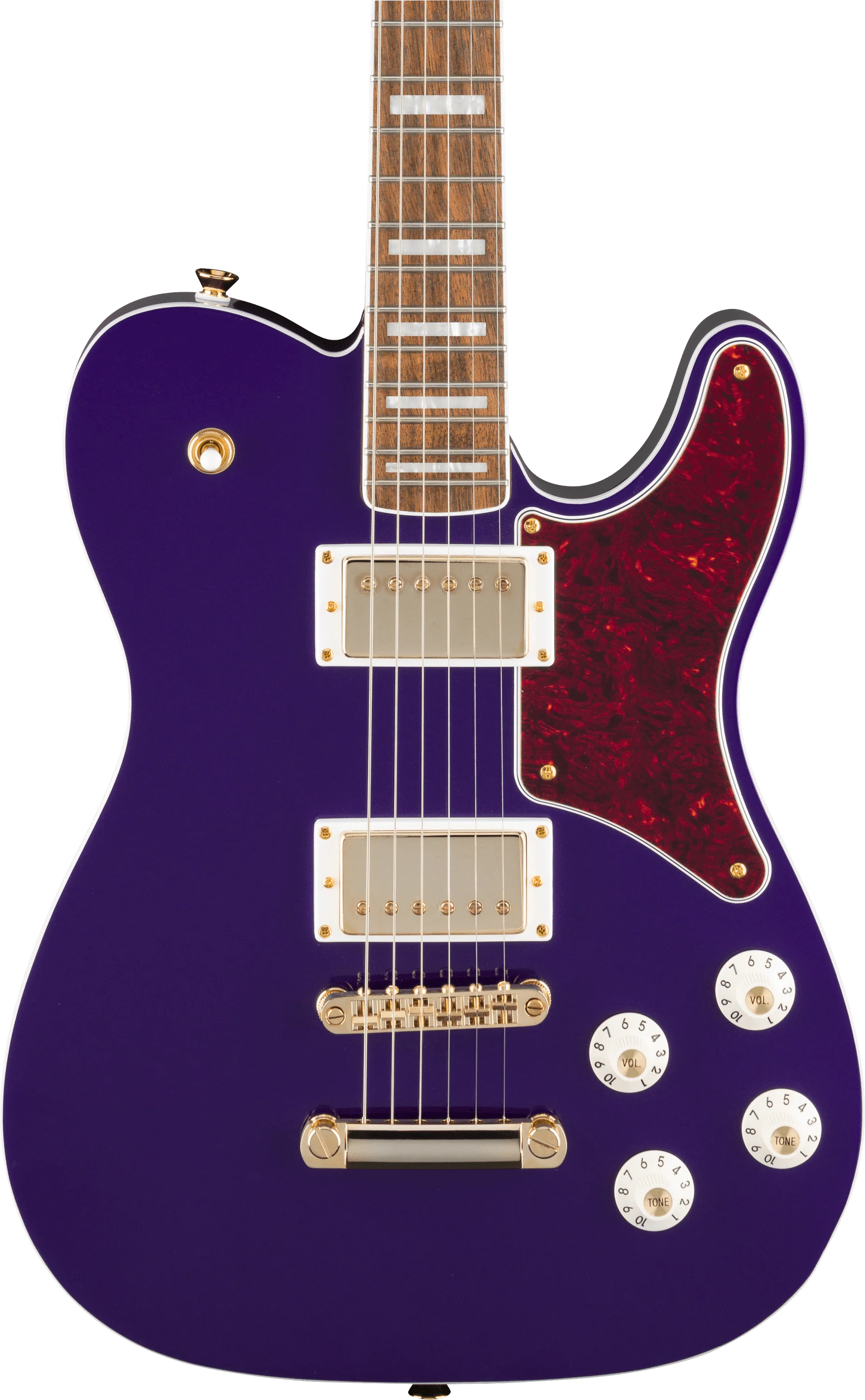 Limited Edition Paranormal Troublemaker Telecaster® Deluxe, Purple Metallic - Image 3