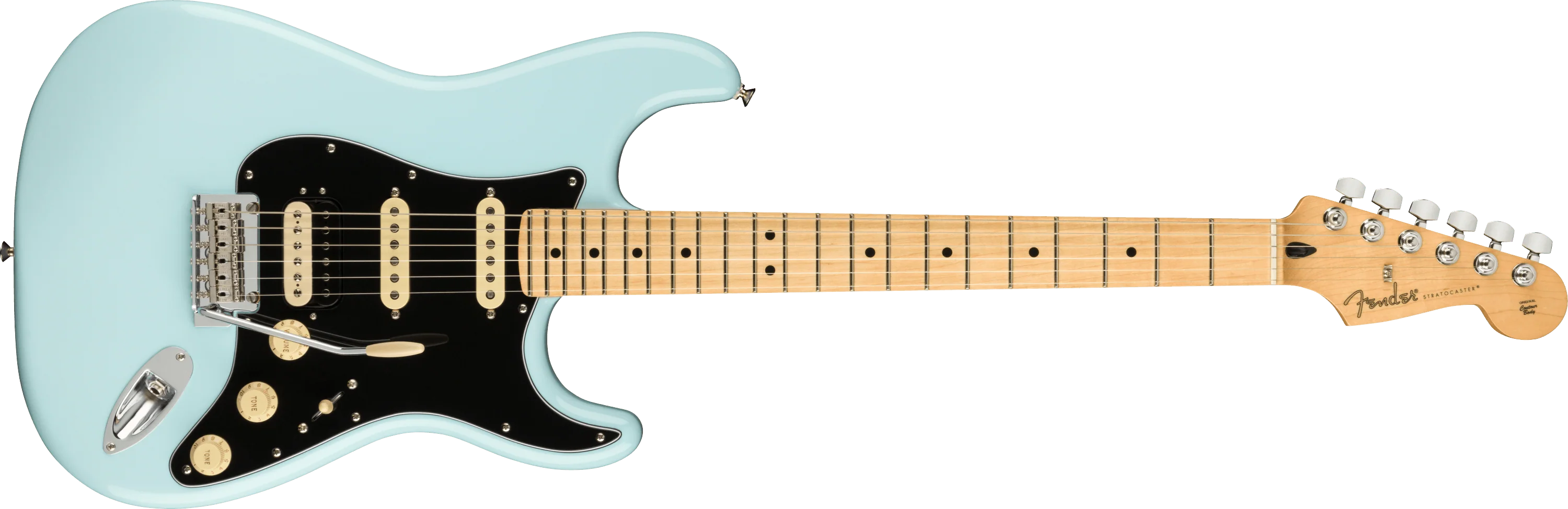 Limited Edition Player Stratocaster® HSS, Maple Fingerboard, Sonic Blue