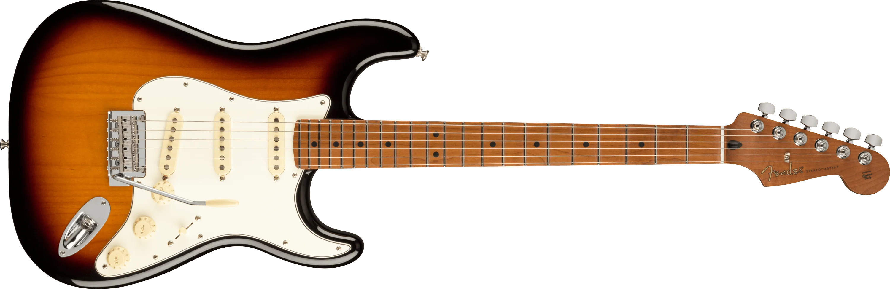 Limited Edition Player Stratocaster®, Roasted Maple Fingerboard, 2-Color Sunburst
