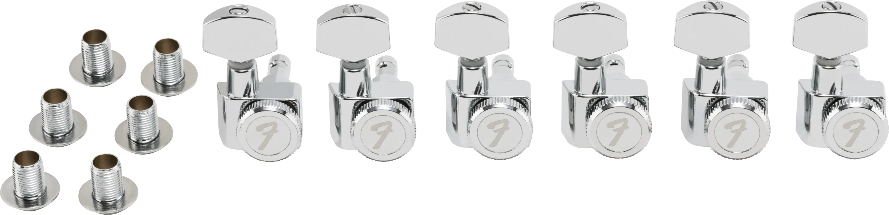 Locking Stratocaster®/Telecaster® All Short Post Tuning Machine Set - Image 5