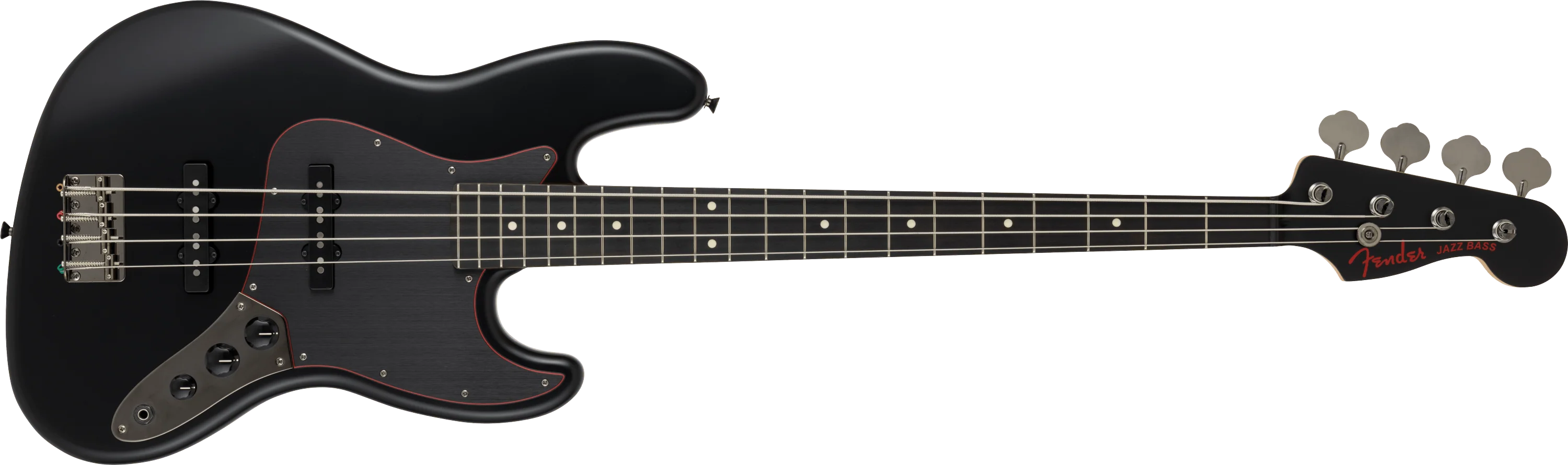 Made in Japan Limited Hybrid II Jazz Bass®, Noir