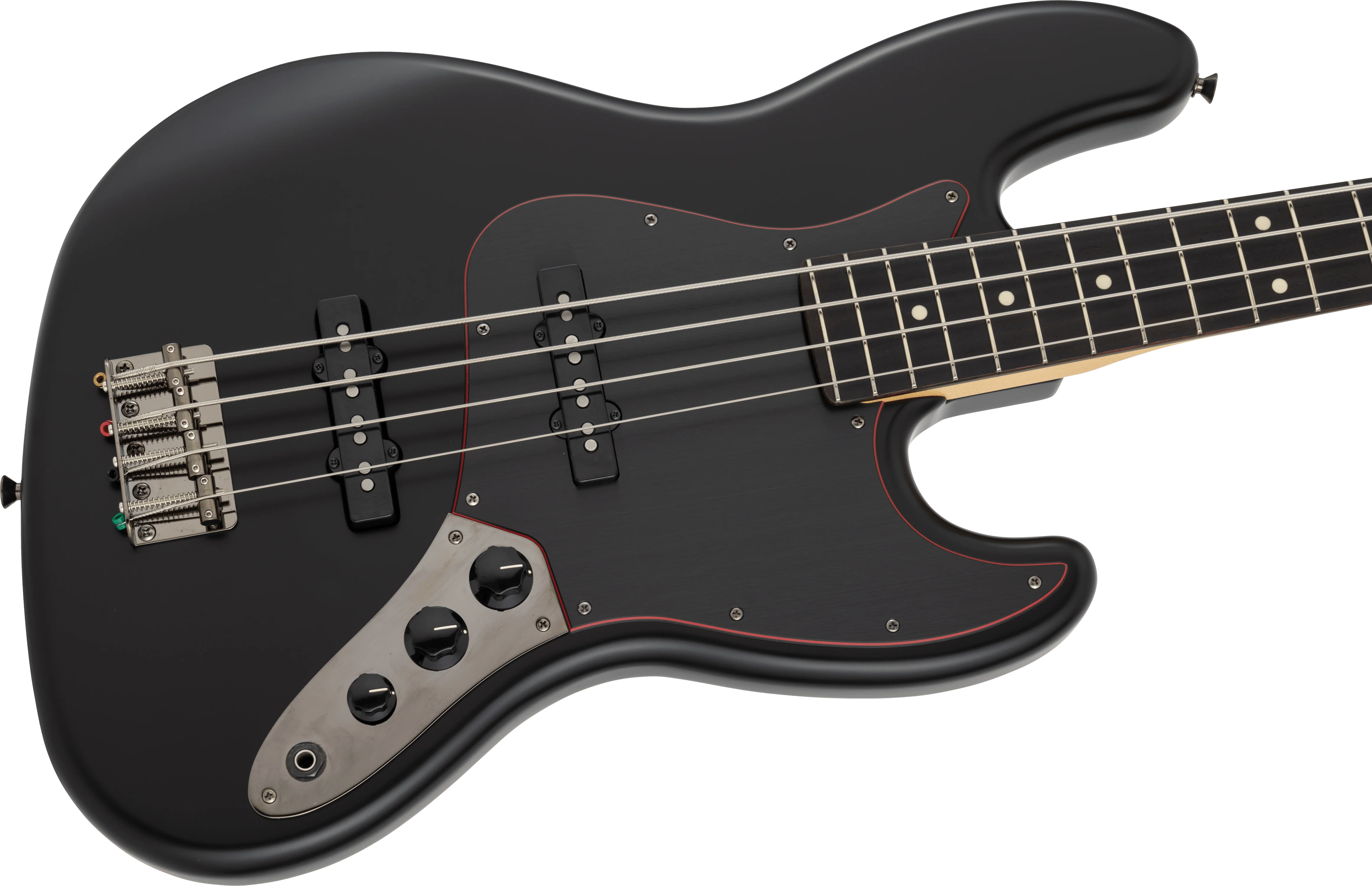 Made in Japan Limited Hybrid II Jazz Bass®, Noir - Image 4