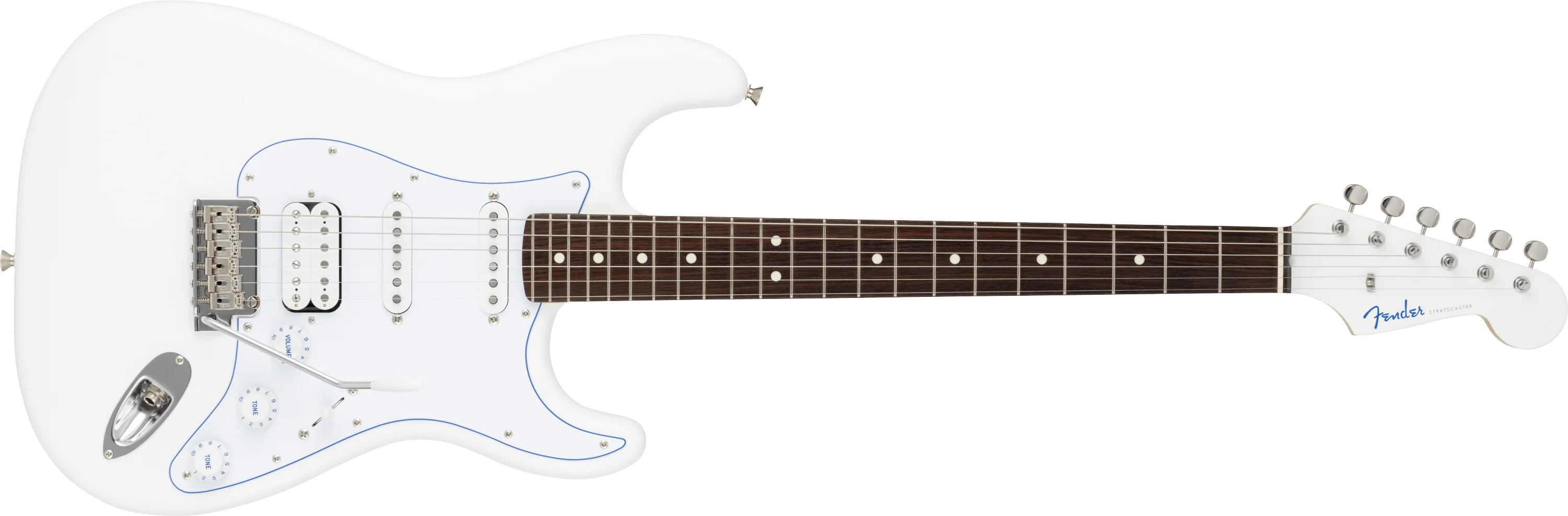 Made in Japan Limited Hybrid II Stratocaster® HSS, Blanc