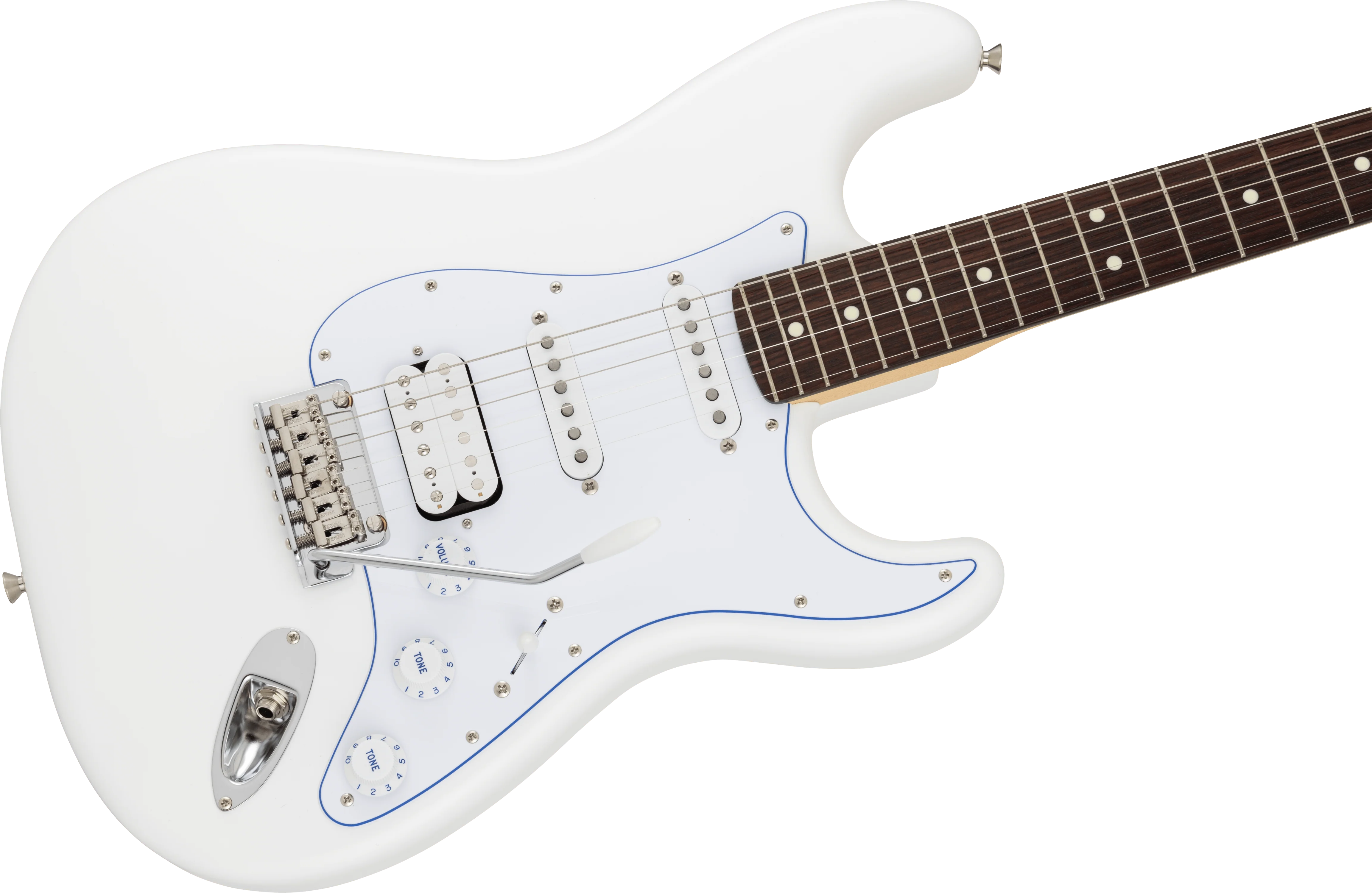 Made in Japan Limited Hybrid II Stratocaster® HSS, Blanc - Image 4