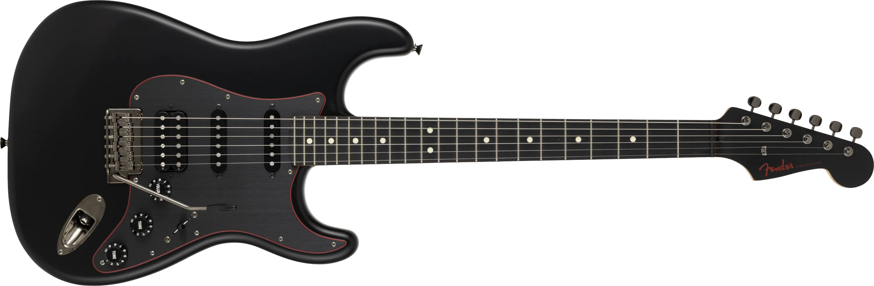 Made in Japan Limited Hybrid II Stratocaster® HSS, Noir