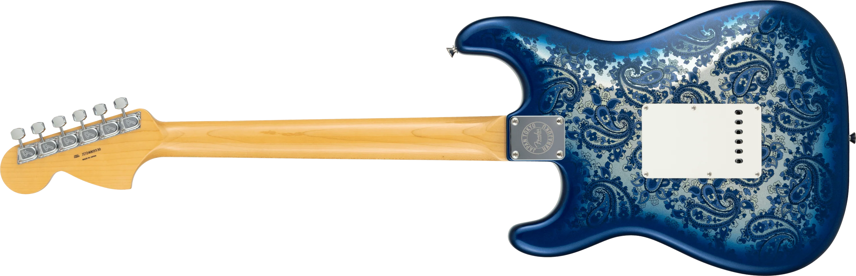 Made in Japan Limited Stratocaster® Indigo Paisley - Image 2