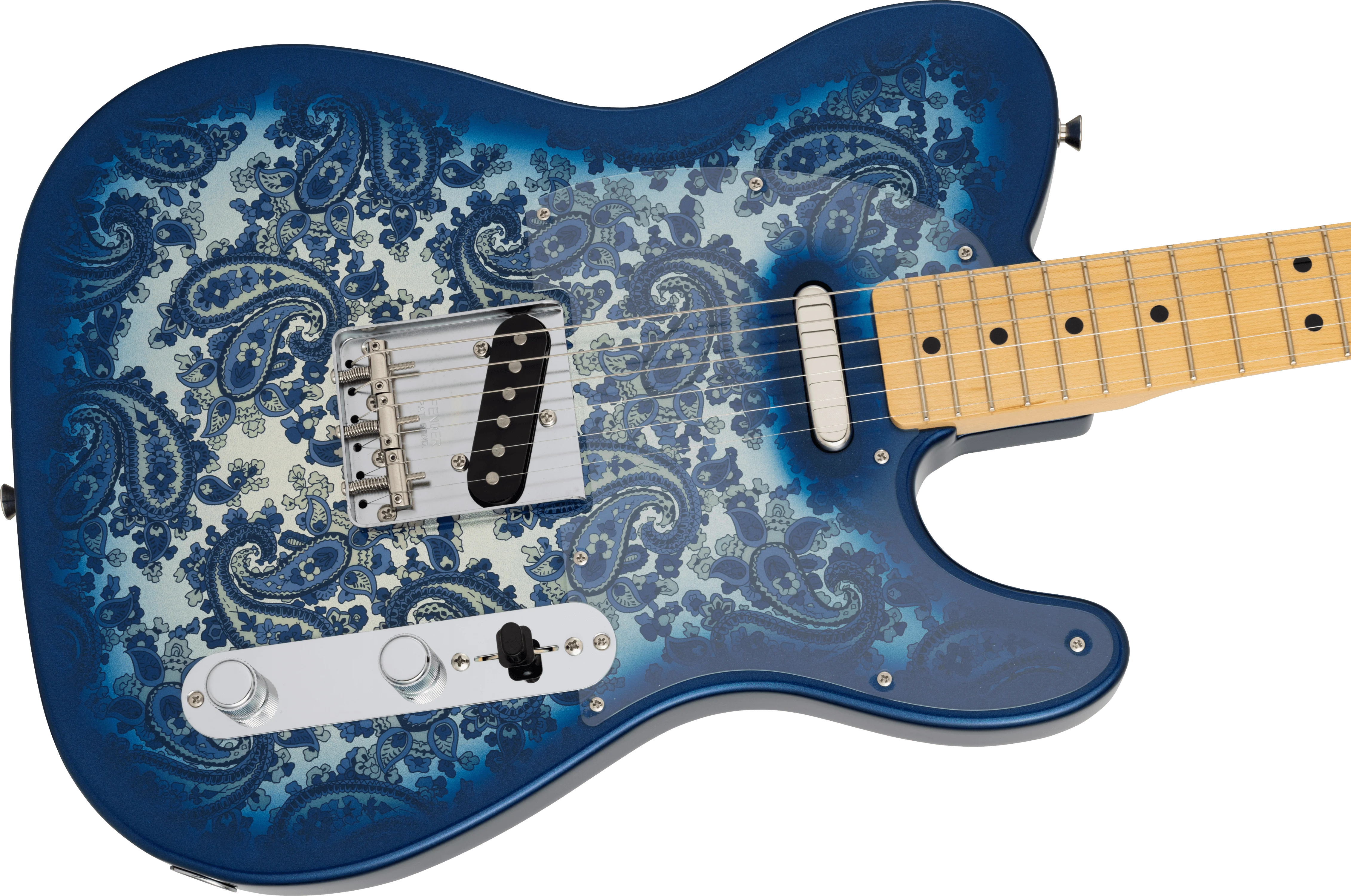 Made in Japan Limited Telecaster® Indigo Paisley - Image 4