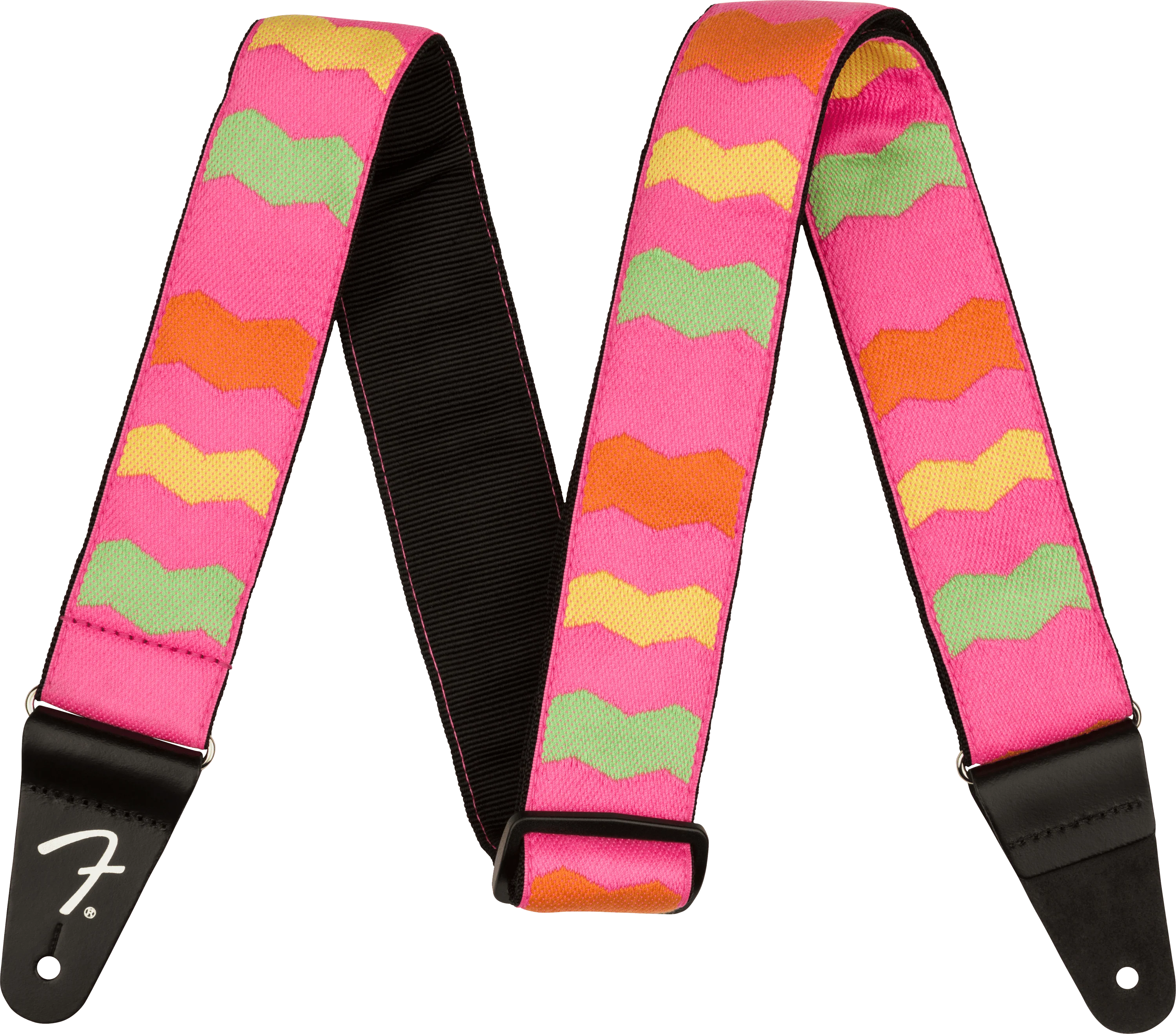 MonoNeon Woven Neon Pink Strap