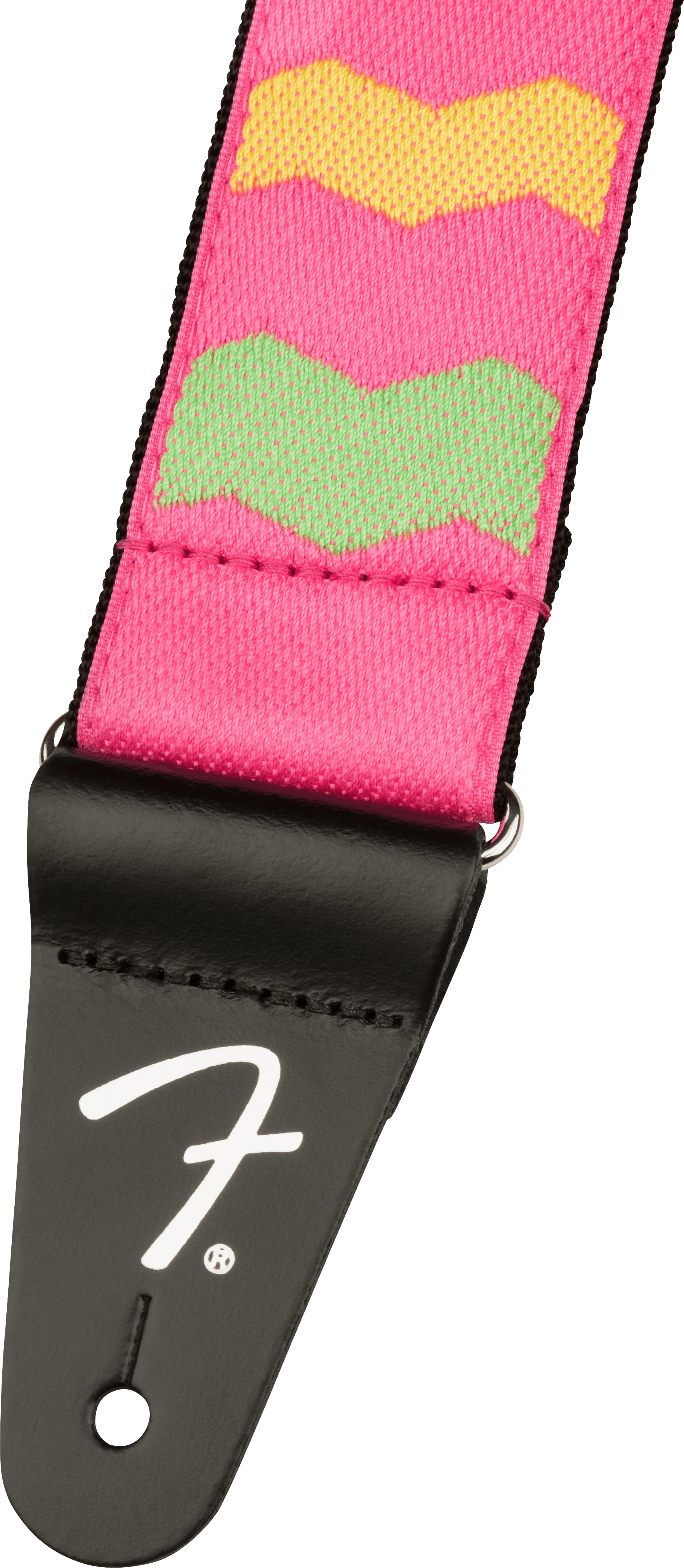 MonoNeon Woven Neon Pink Strap - Image 2