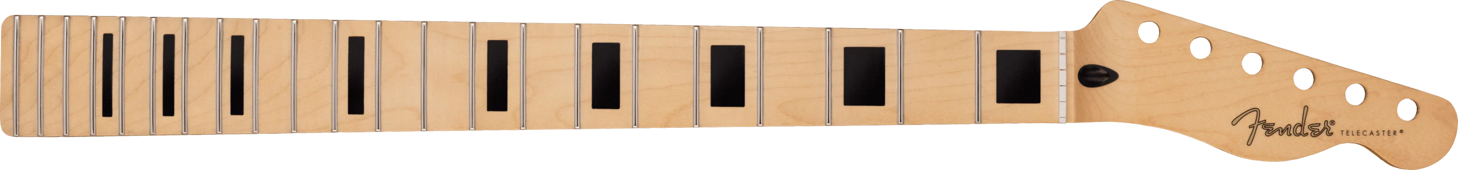 Player Series Telecaster® Neck w/Block Inlays, 22 Medium Jumbo Frets, Maple