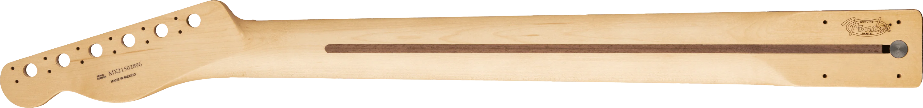 Player Series Telecaster® Neck w/Block Inlays, 22 Medium Jumbo Frets, Pau Ferro - Image 2