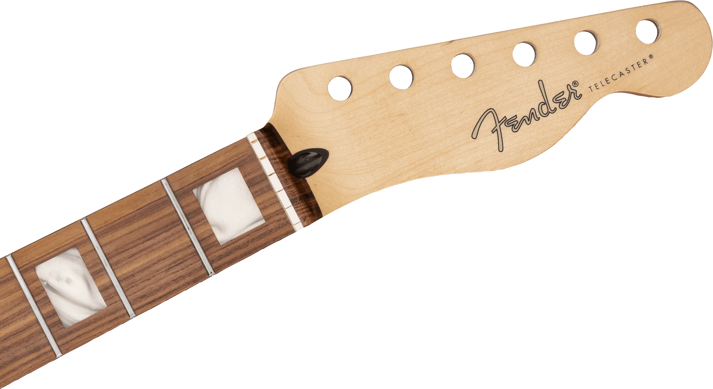 Player Series Telecaster® Neck w/Block Inlays, 22 Medium Jumbo Frets, Pau Ferro - Image 3