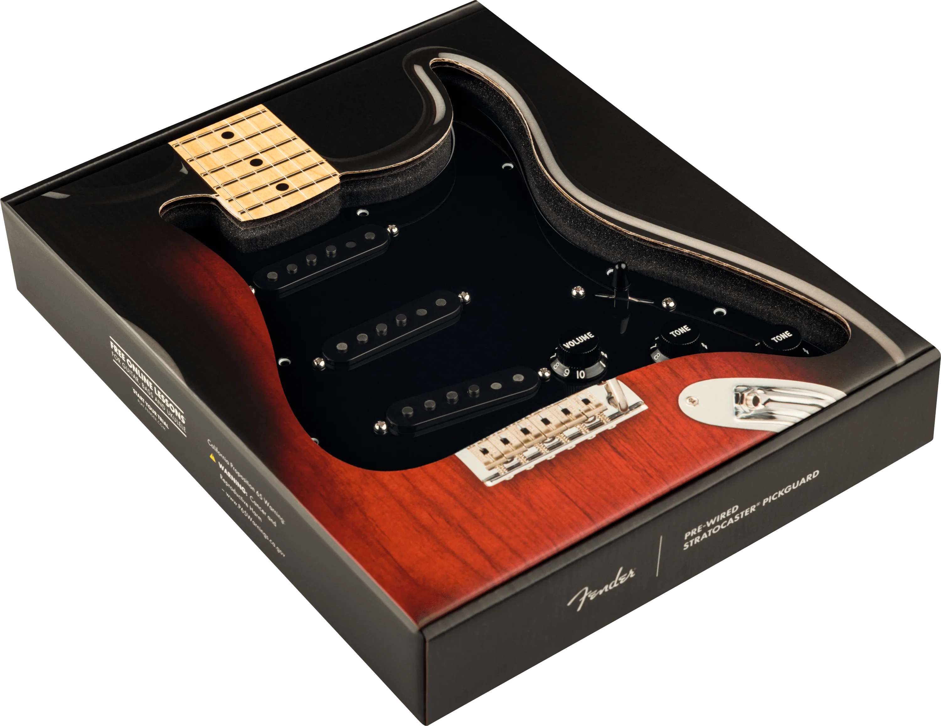 Pre-Wired Strat® Pickguard, Pure Vintage '65 w/RWRP Middle - Image 5