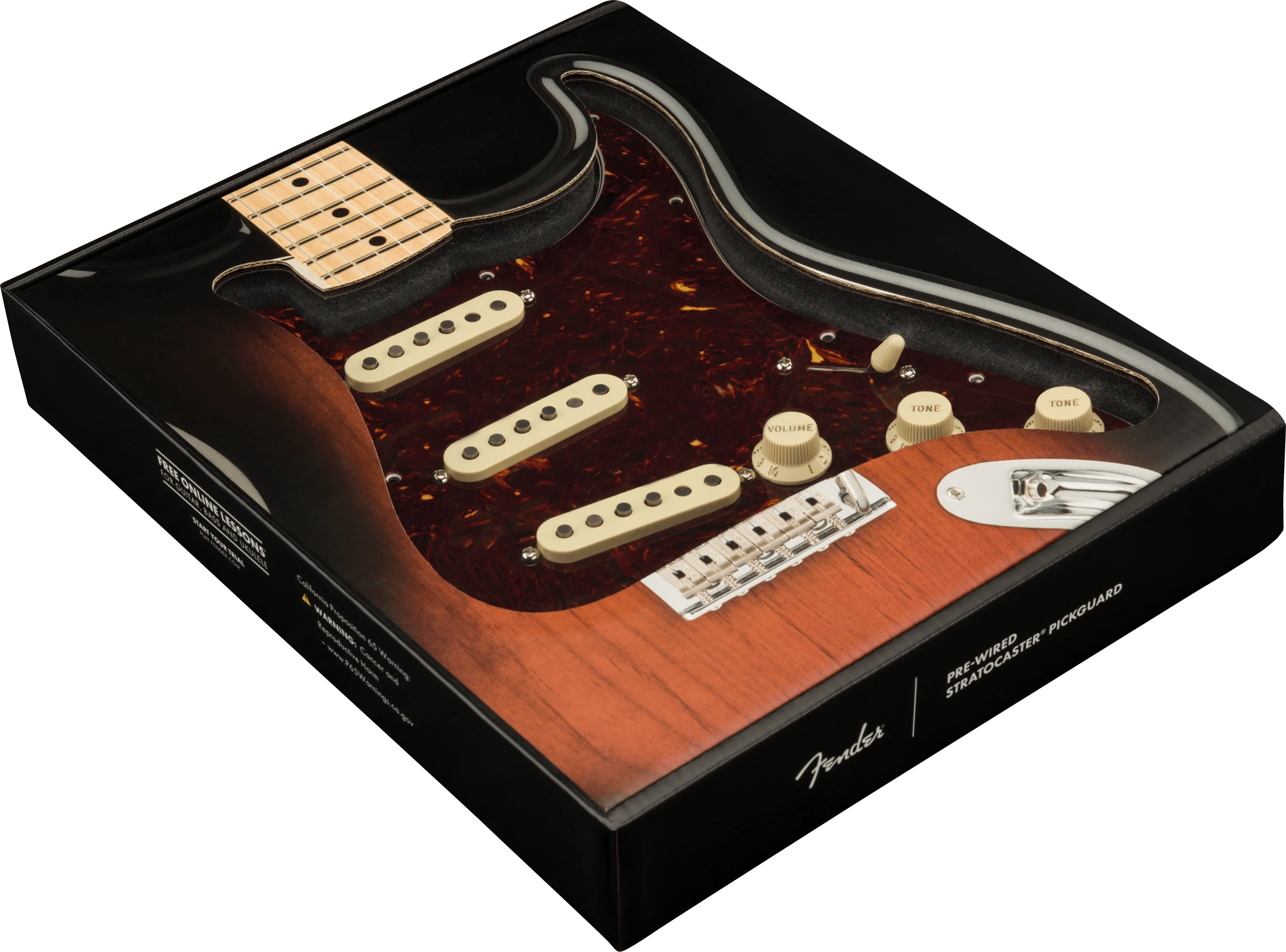 Pre-Wired Strat® Pickguard, Tex-Mex SSS - Image 5