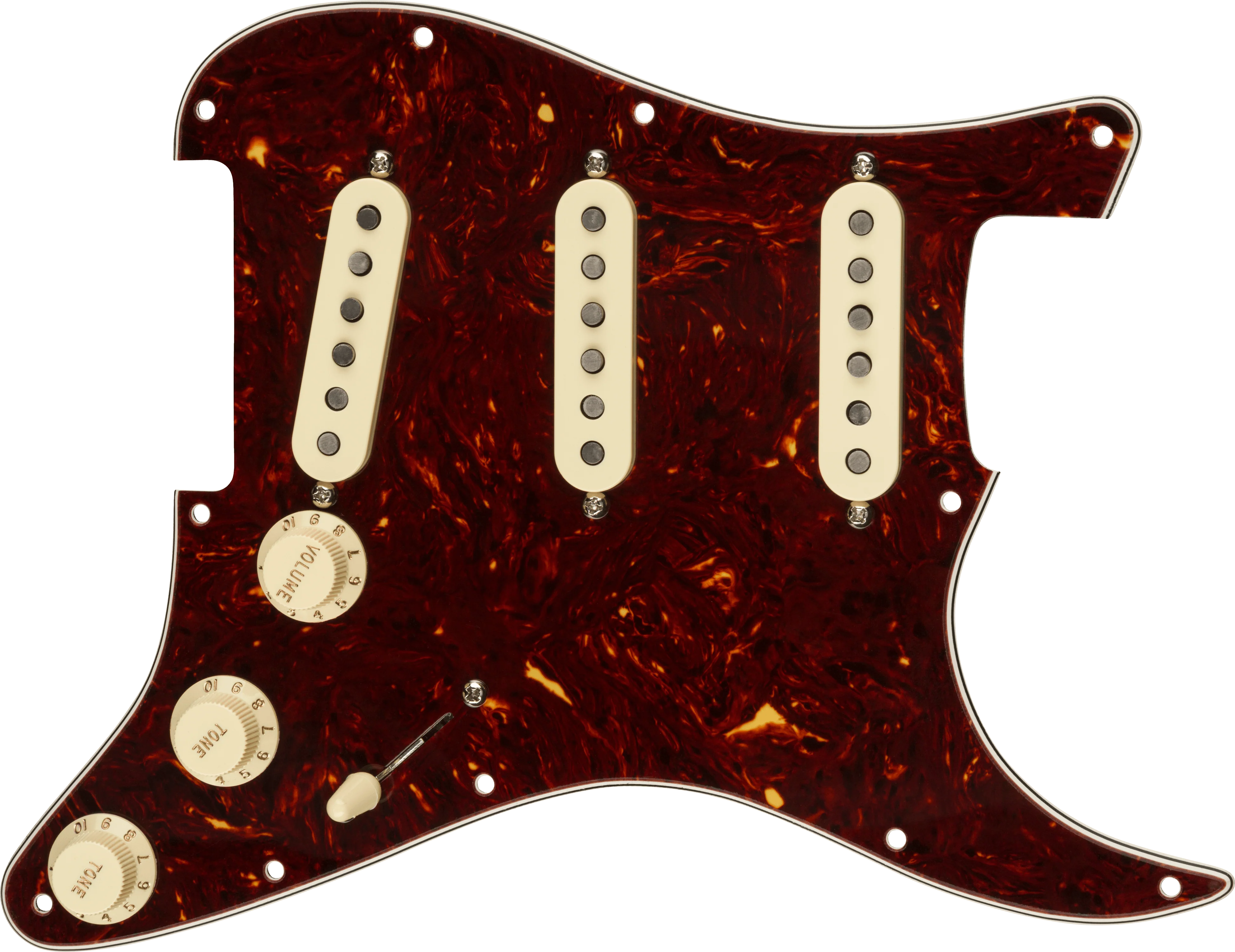 Pre-Wired Strat® Pickguard, Texas Special SSS